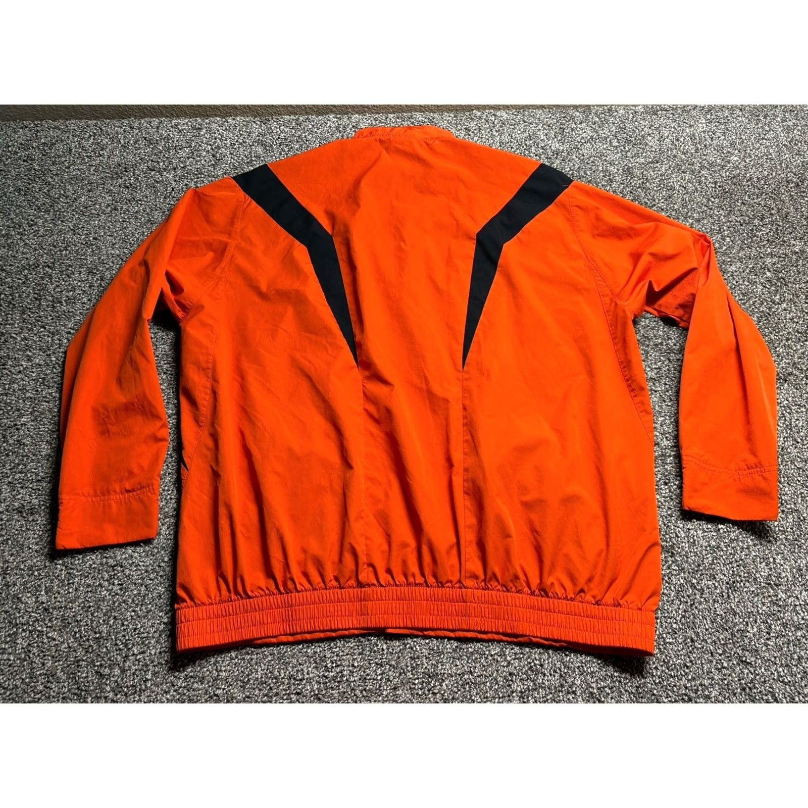 Nike Nike OSU Jacket Mens L Oklahoma Cowboys 1/4 Zip Windbreaker Team Fit Storm Track Jacket Size US L / EU 52-54 / 3 - 2 Thumbnail