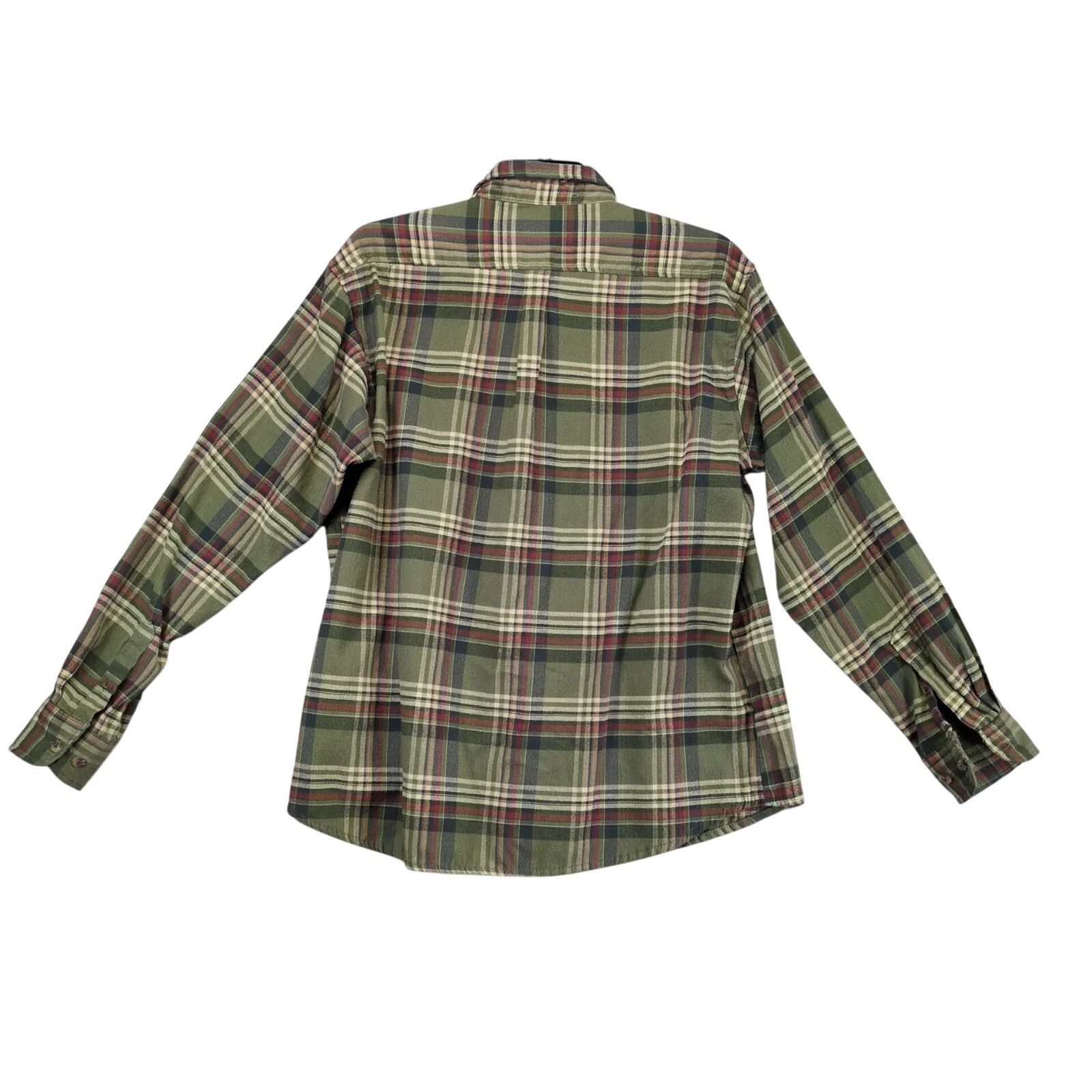 Vintage Northern Expedition Green Plaid Flannel Button Down Shirt Size US XXL / EU 58 / 5 - 2 Thumbnail