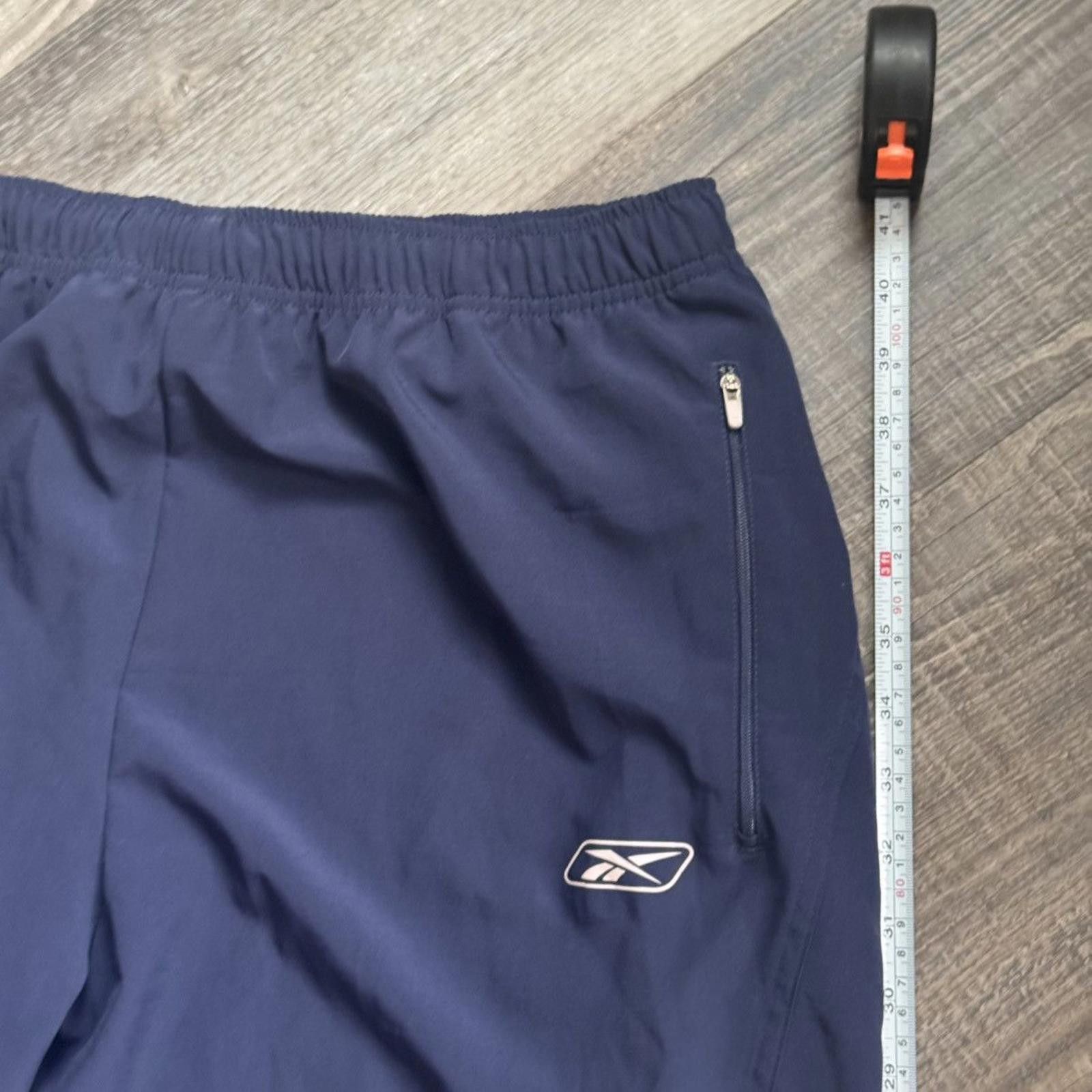 Reebok REEBOK • VNTG Loose Joggers "Navy" (L) Size US 34 / EU 50 - 4 Thumbnail