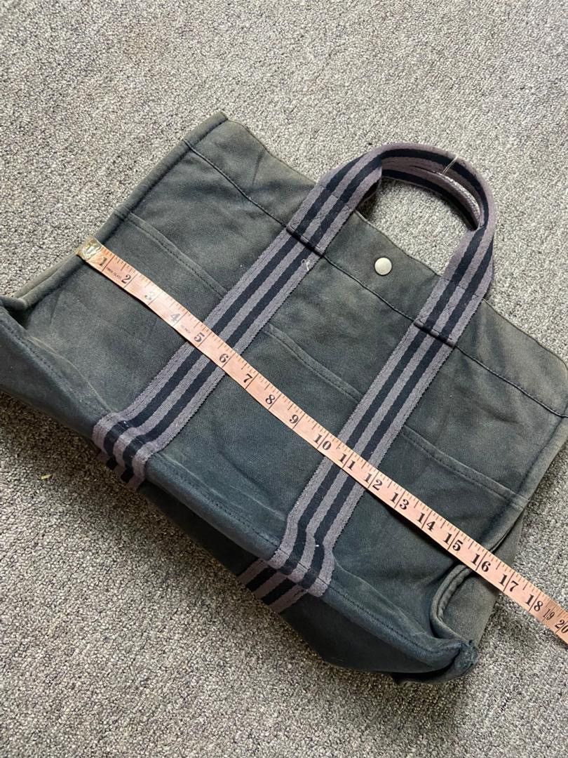 Hermes Hermes Fourre Tout Canvas Tote Handbag (204) Size ONE SIZE - 7 Thumbnail