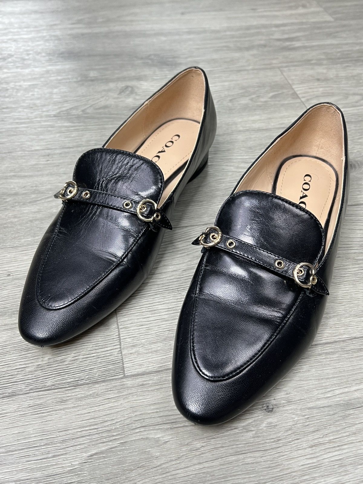 Coach Coach Women Isabel Leather low heel Black Size 7 Size US 7.5 / IT 37.5 - 3 Thumbnail