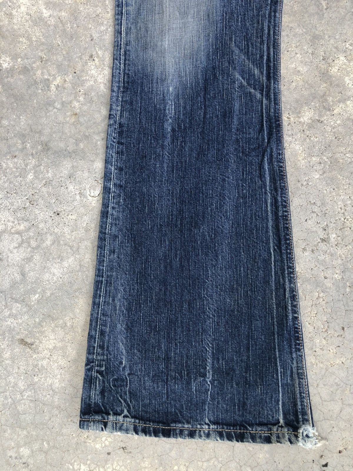 If Six Was Nine Japanese Edwin Flared Jeans Distressed Jeans Size US 34 / EU 50 - 6 Thumbnail