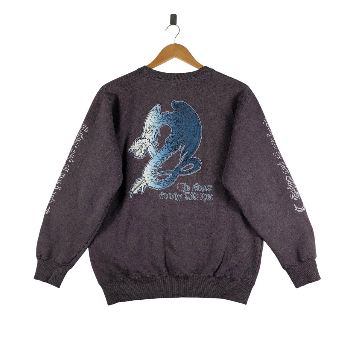 Japanese Brand Vintage Sweet-Orr Sukajan Souvenir Sweatshirt Tribal Design Size US M / EU 48-50 / 2 - 4 Thumbnail