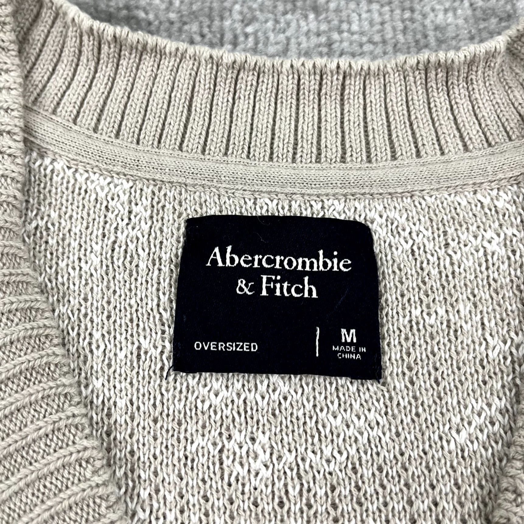 Abercrombie & Fitch Abercrombie & Fitch Vest Womens Adult Medium Brown Oversized V-Neck Pullover Size M / US 6-8 / IT 42-44 - 2 Thumbnail
