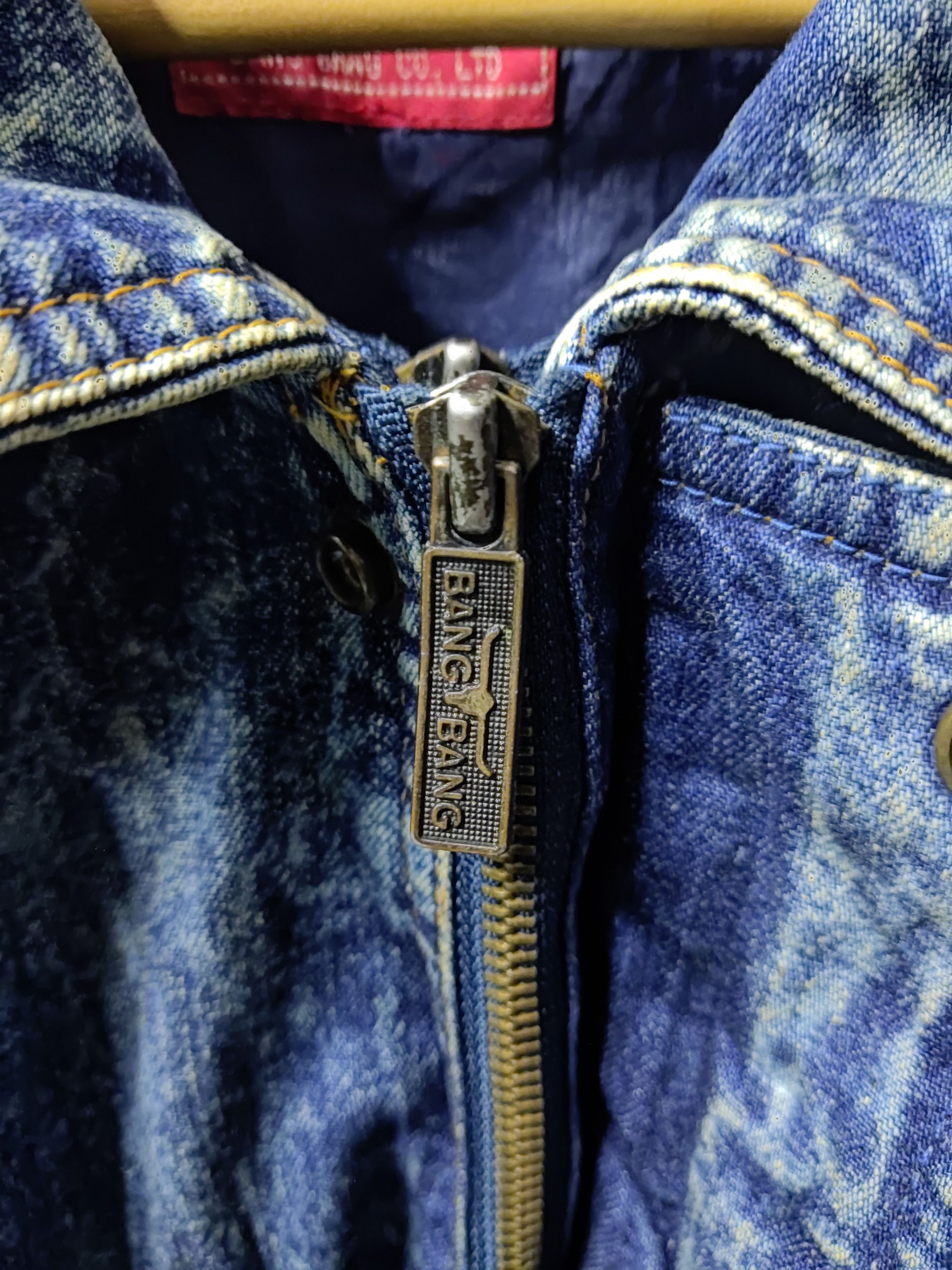 Japanese Brand Vintage Bang Bang Men's Denim Jacket Size US L / EU 52-54 / 3 - 9 Thumbnail