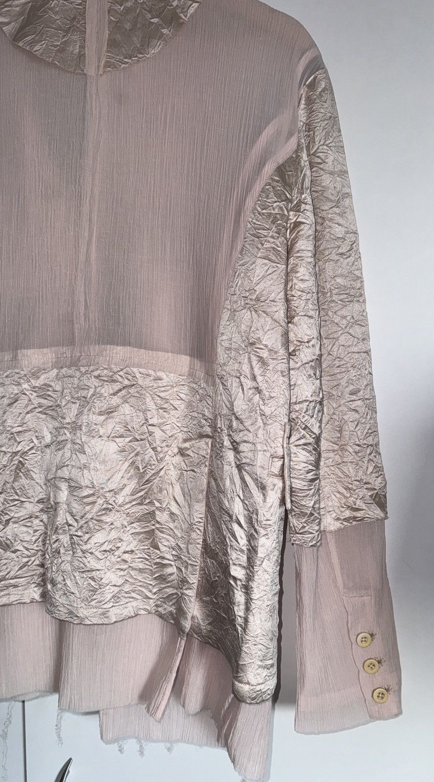 Aleksandr Manamis Alexandr Manamis Rare Silk Blazer Size L / US 10 / IT 46 - 7 Thumbnail