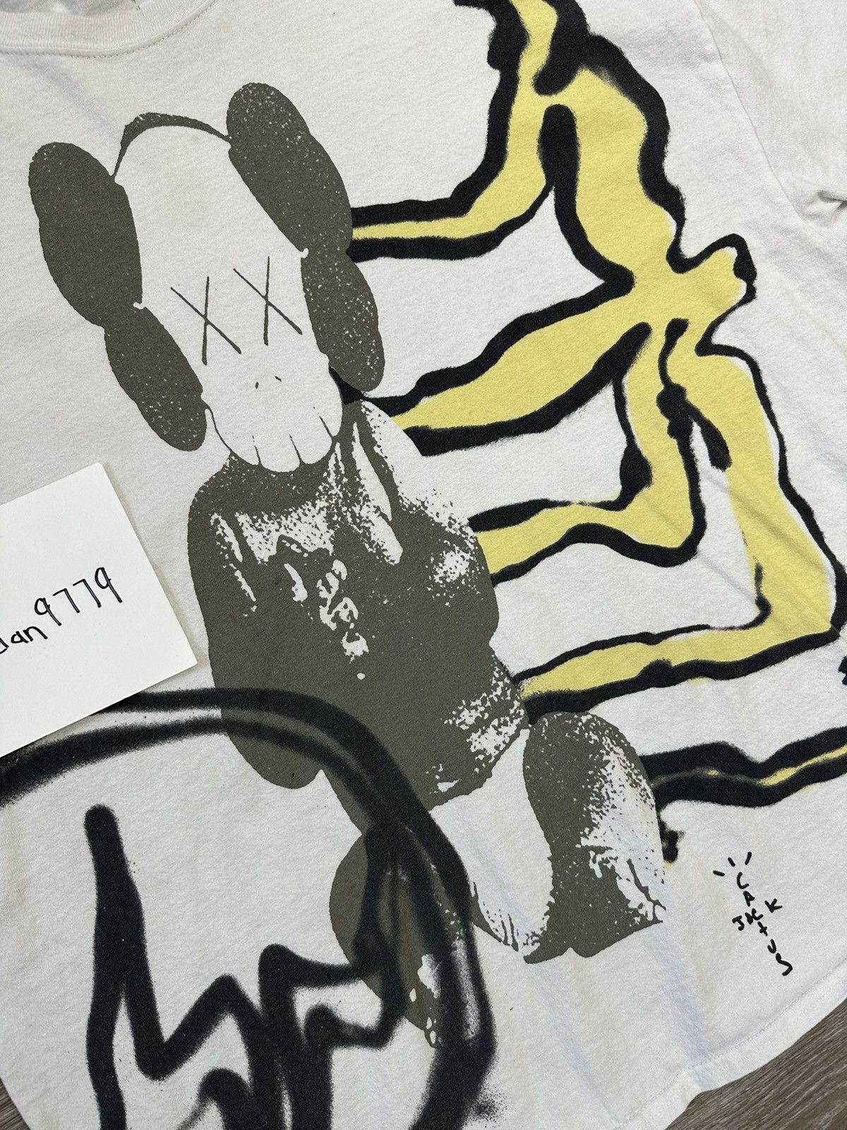 Travis Scott Travis Scott Cactus Jack Kaws Fragment Tee Size US XL / EU 56 / 4 - 6 Thumbnail