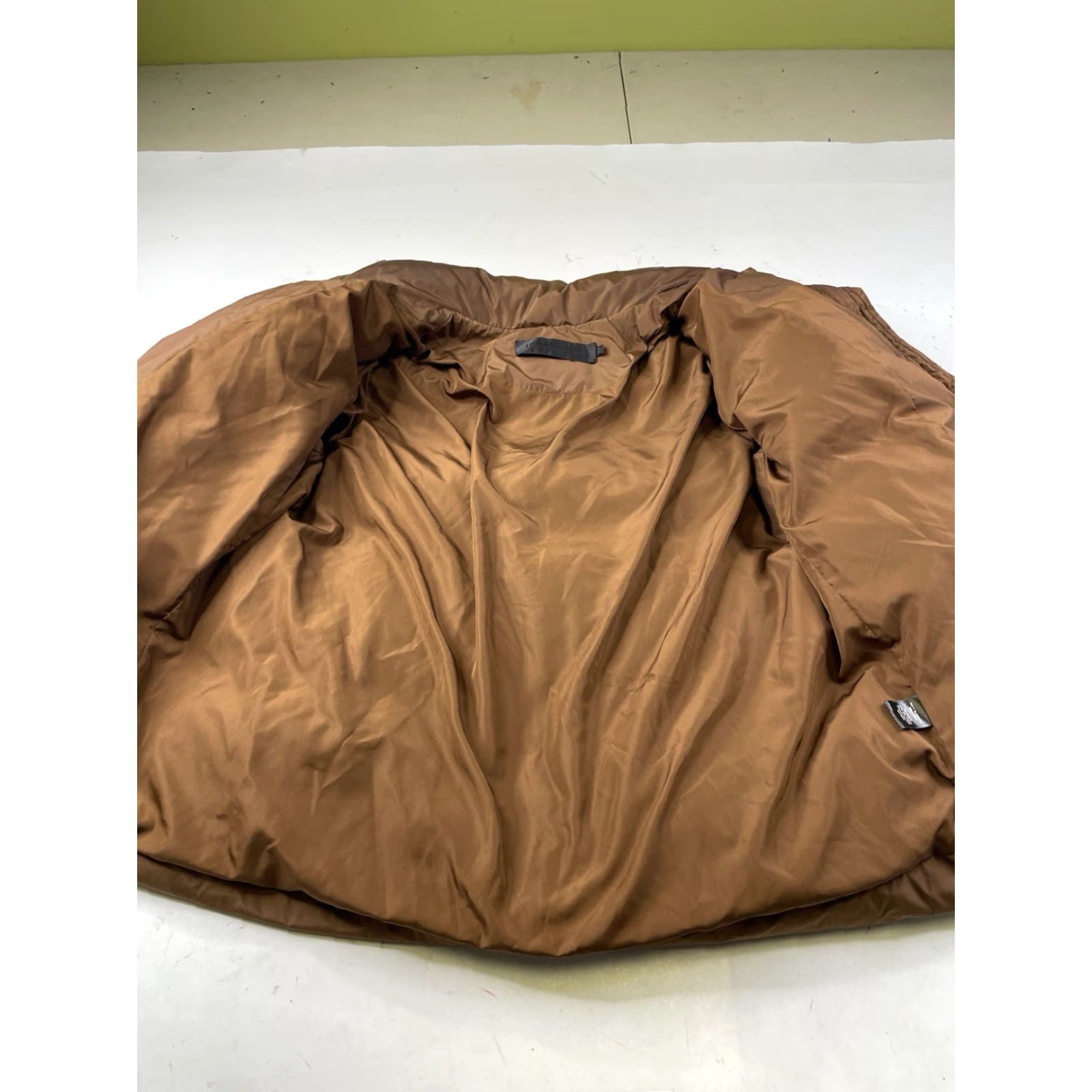 Vintage VINTAGE Jenni Kayne Puffer Jacket Women XS Full Zip Mock Neck Brown Down Polyester Slim? Size XS / US 0-2 / IT 36-38 - 3 Thumbnail