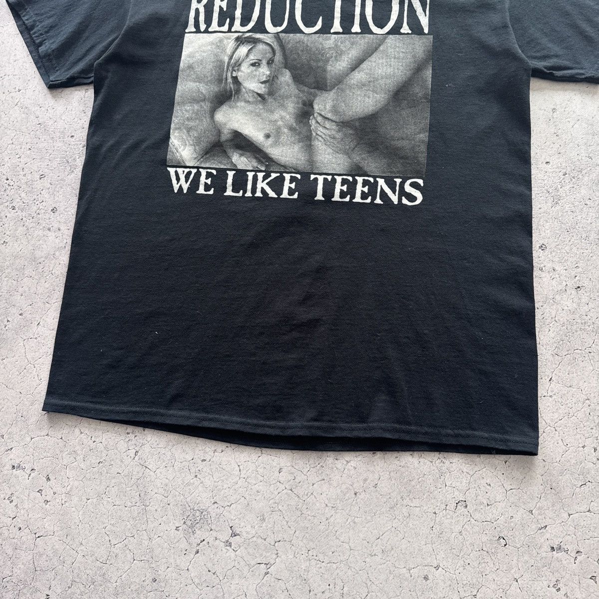 Hysteric Glamour Vintage Reduction Sexy Porn Y2K T-Shirt Swag Printed Tee Size US L / EU 52-54 / 3 - 4 Thumbnail