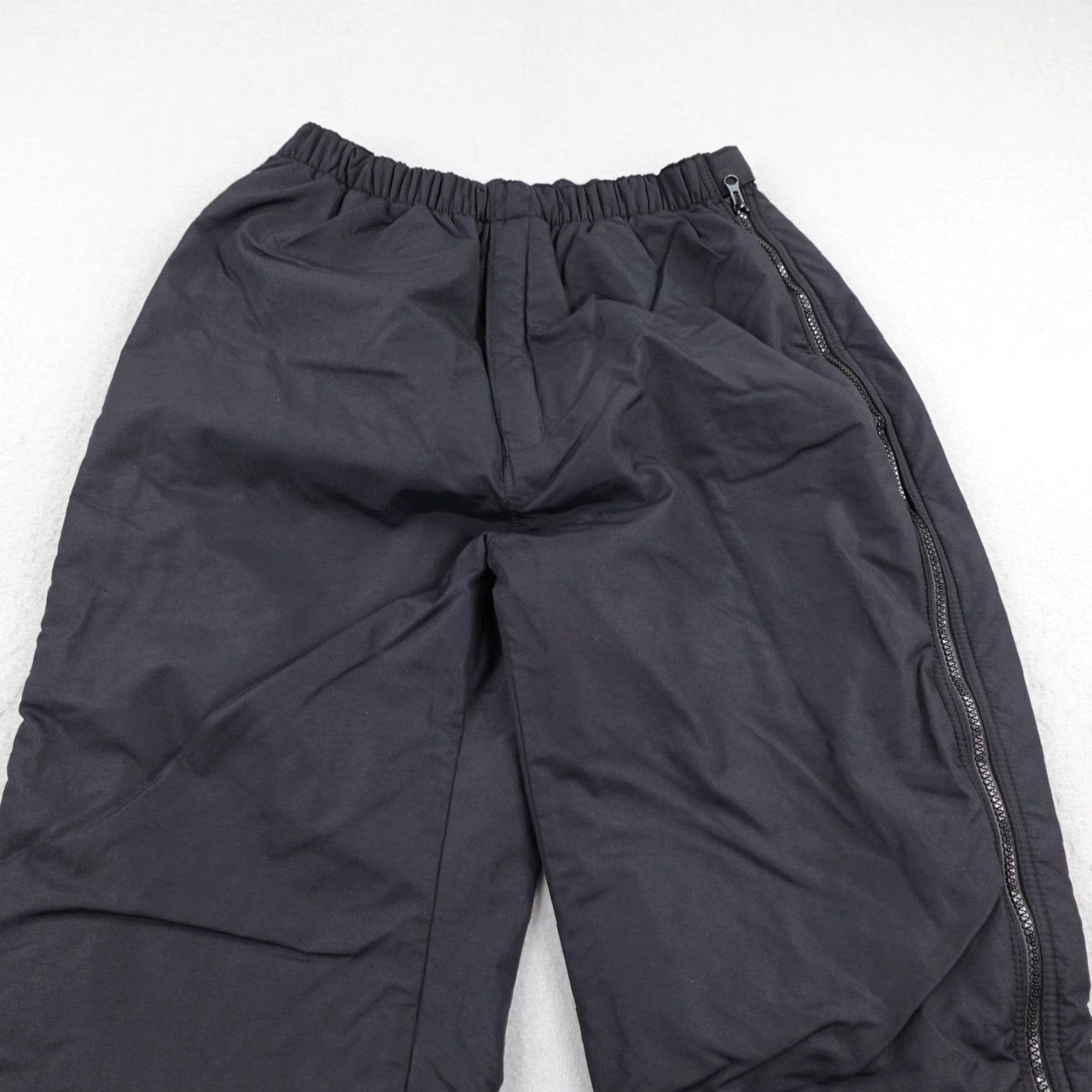 Vintage VINTAGE L.L. Bean Pants Mens M Black Thinsulate Quilted Rain Snow Side Zip Pants Mens Black 90s USA Size US 31 - 2 Thumbnail