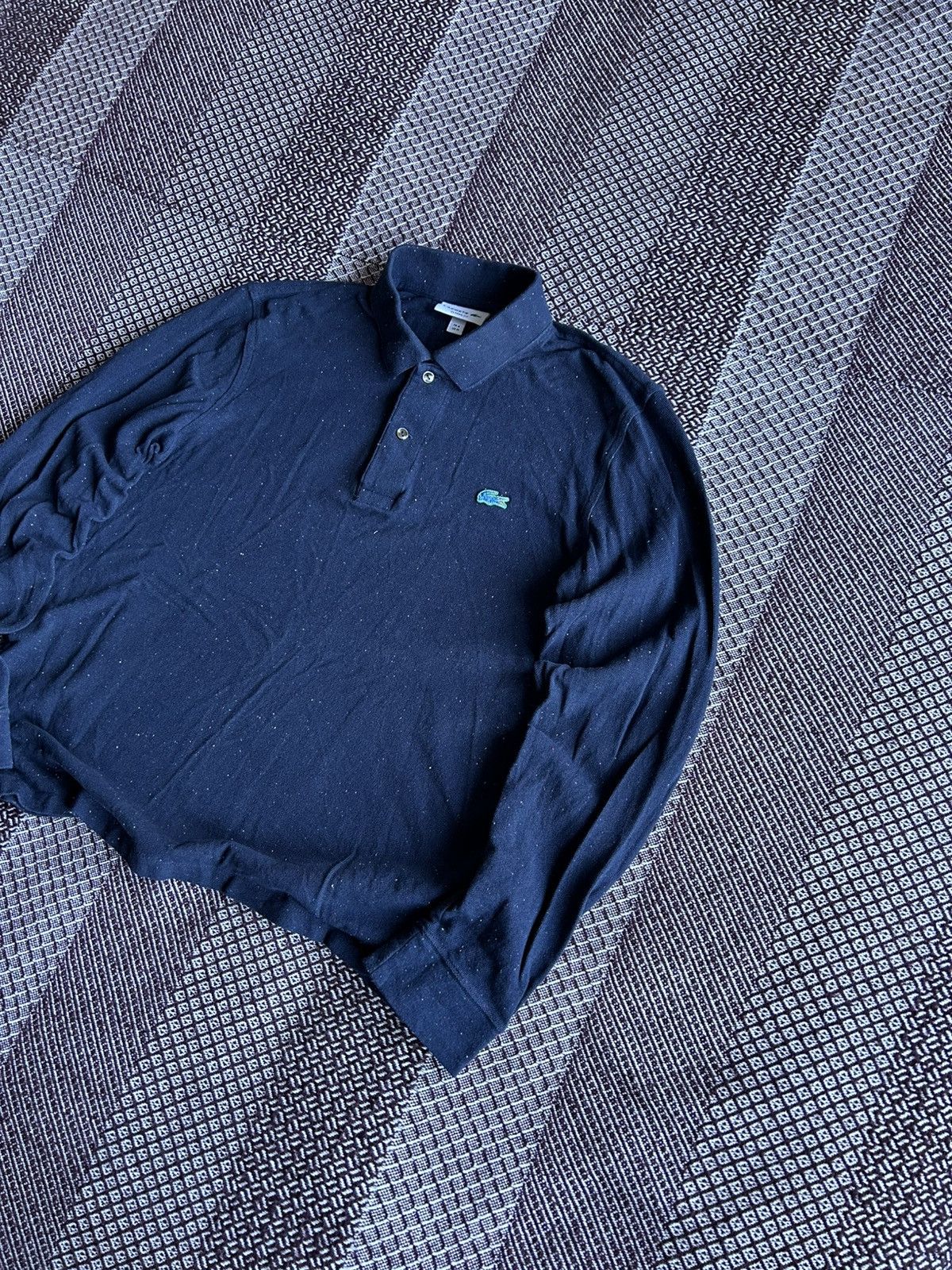 Lacoste Lacoste Classic Fit Luxury Style Long Sleeve Shirt Size M Size US M / EU 48-50 / 2 - 2 Thumbnail