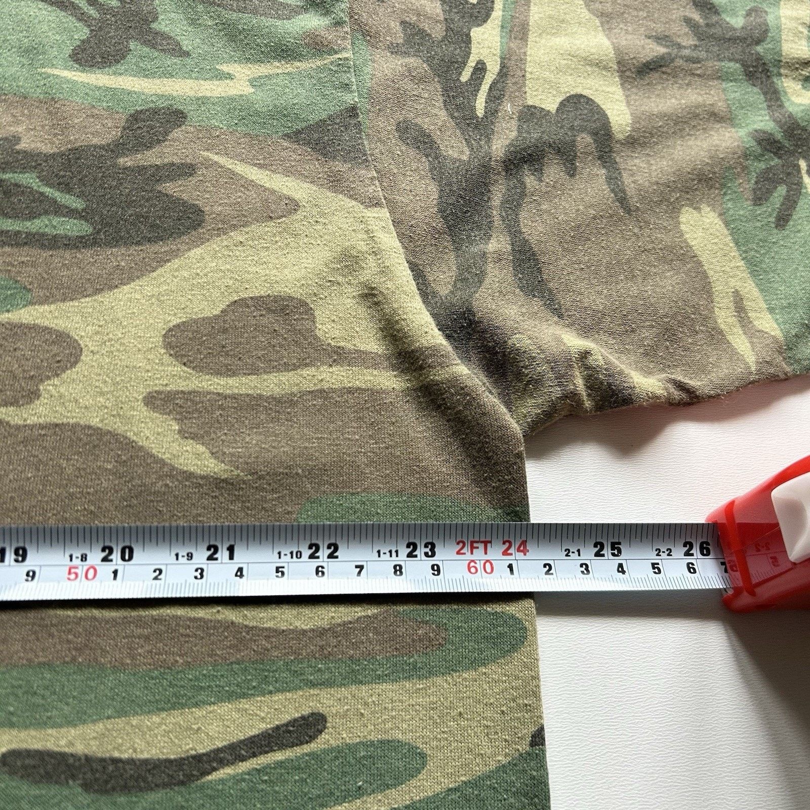 Rothco × Vintage Vintage Jesus Shirt XXL Rothco Woodland Camo Religious Rare Size US XXL / EU 58 / 5 - 6 Thumbnail