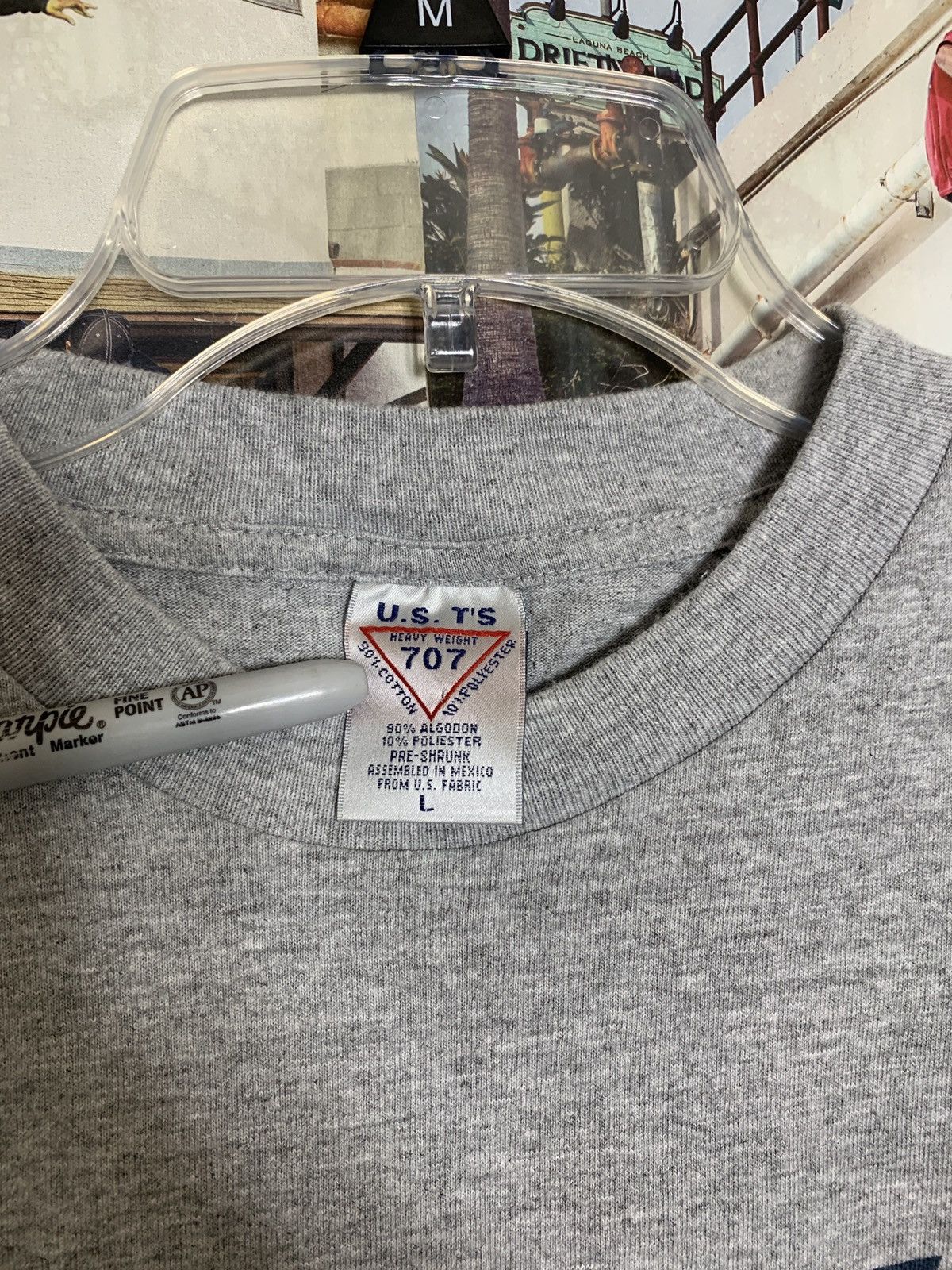 Vintage Vintage Funny Bald Joke Tee Size US L / EU 52-54 / 3 - 2 Thumbnail