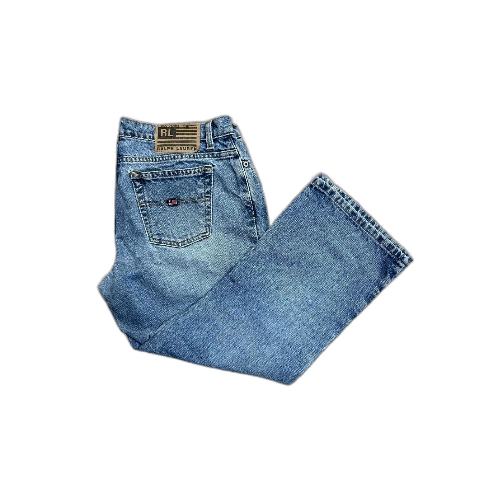Lauren Ralph Lauren Ralph Lauren Denim Hipster Capri Pants 13/14 Size US 26 / EU 42 - 9 Thumbnail