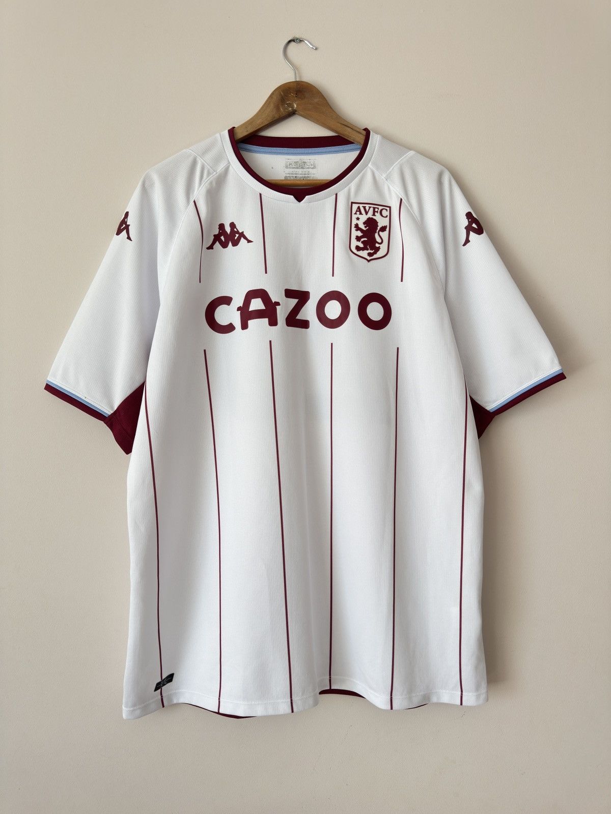Kappa Ings #20 Aston Villa 2021-2022 Away Soccer Jersey Football Size US XXL / EU 58 / 5 - 2 Thumbnail