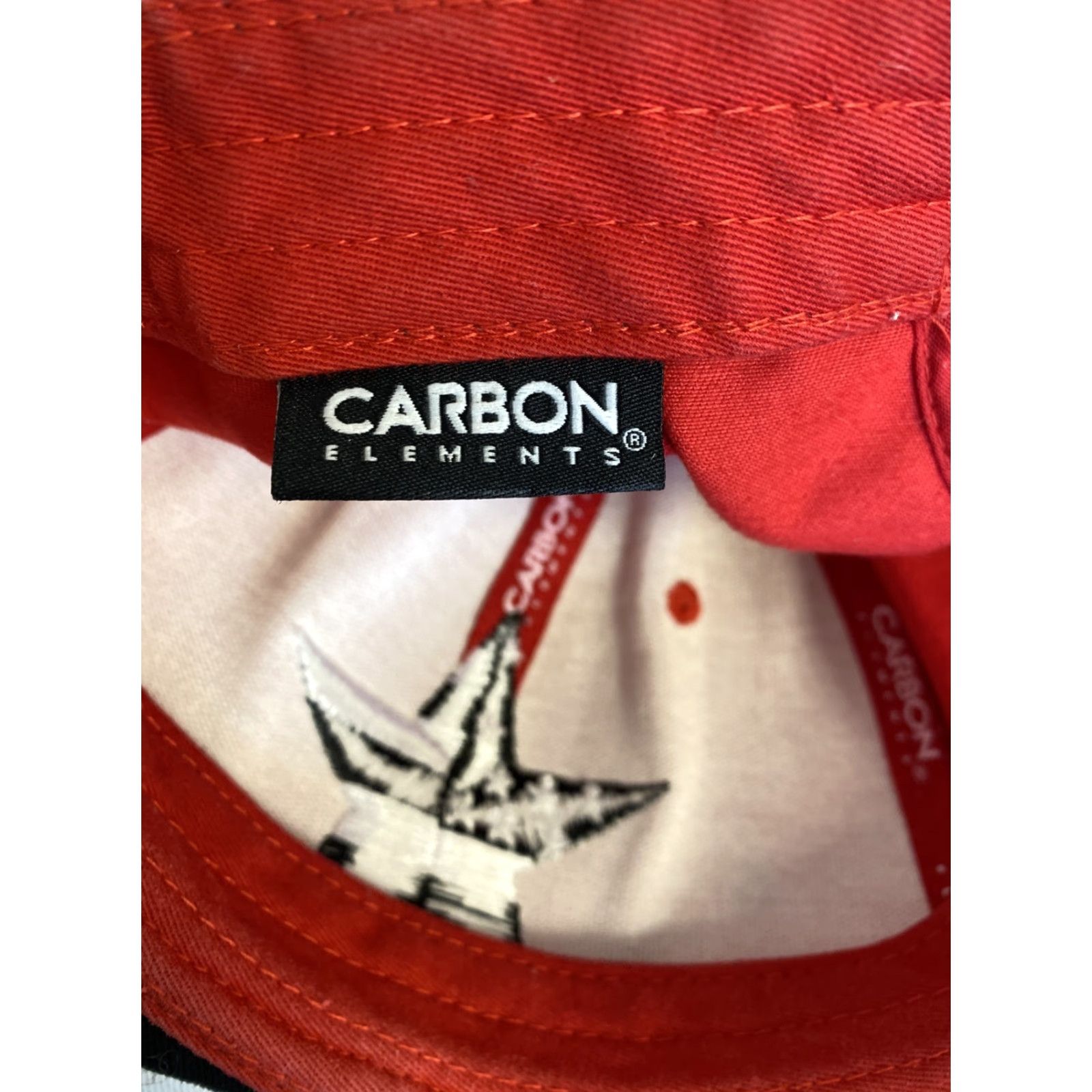 Carbon VINTAGE Carbon Element American Flag Snapback Hat Red Adjustable Golf Mens One Size Size ONE SIZE - 6 Thumbnail