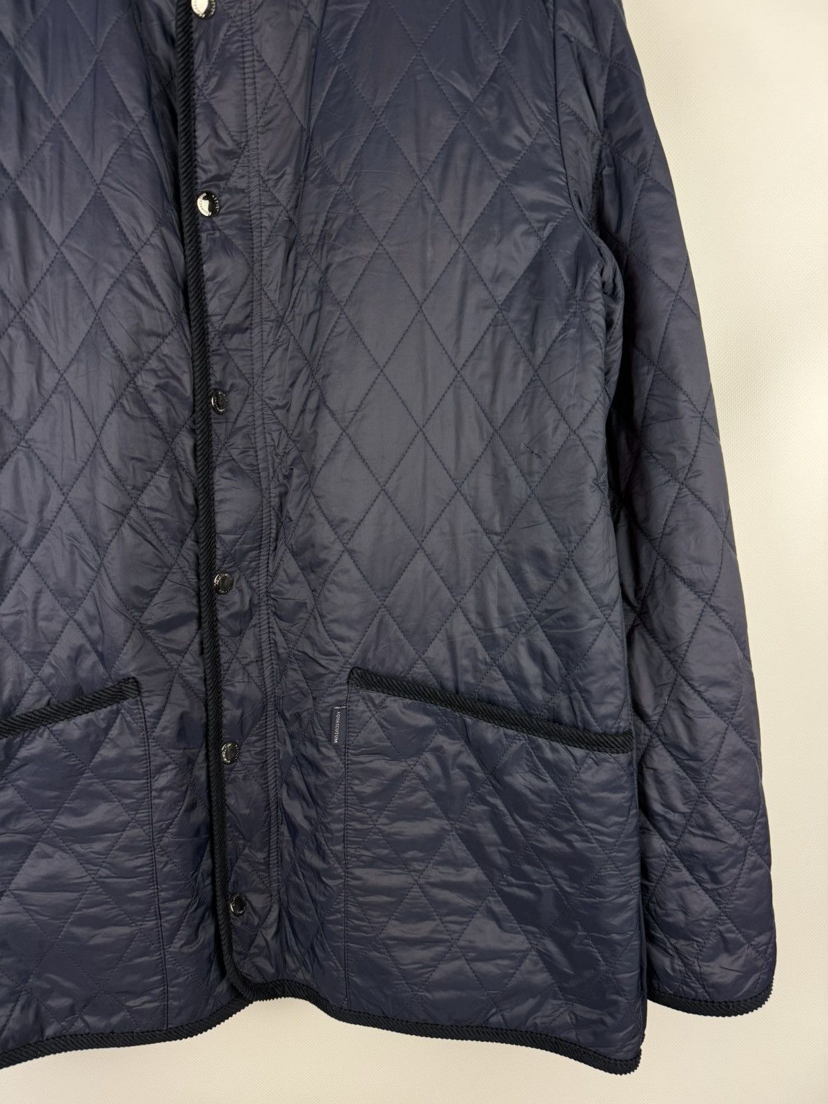 Aquascutum Aquascutum Men’s Quilted Check Lined Jacket Size S Size US S / EU 44-46 / 1 - 6 Thumbnail