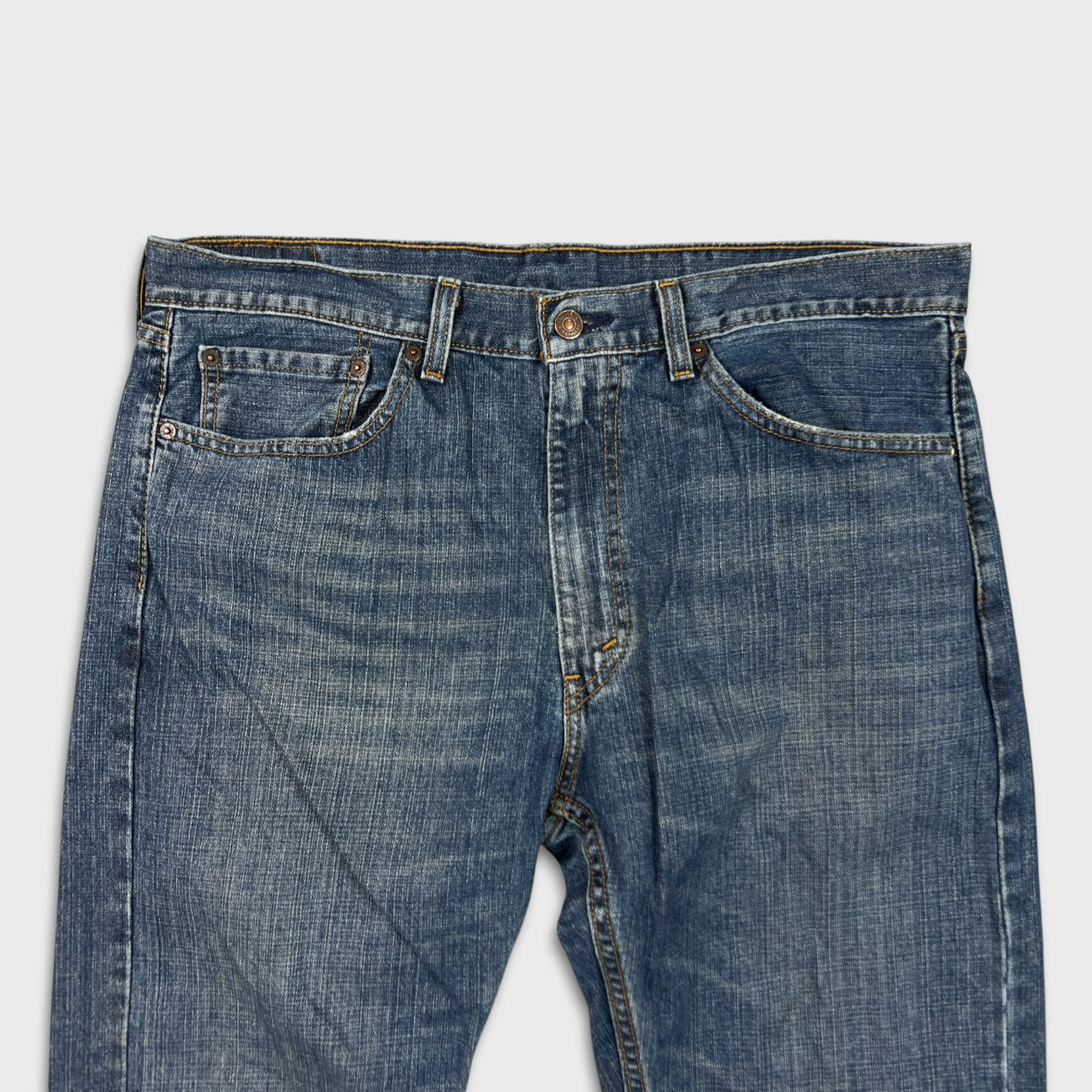 Levi's × Vintage Levi's 505 Jeans 36x32 Regular Fit Straight Leg Denim Pants Size US 36 / EU 52 - 2 Thumbnail