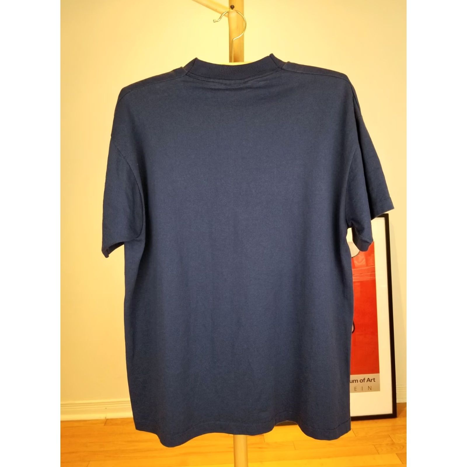 Vintage VINTAGE 90' HERD ROCK COWFE NAVY T-SHIRT SINGLE STITCH 50/50 SZ XLARGE Mens Size US XL / EU 56 / 4 - 5 Thumbnail