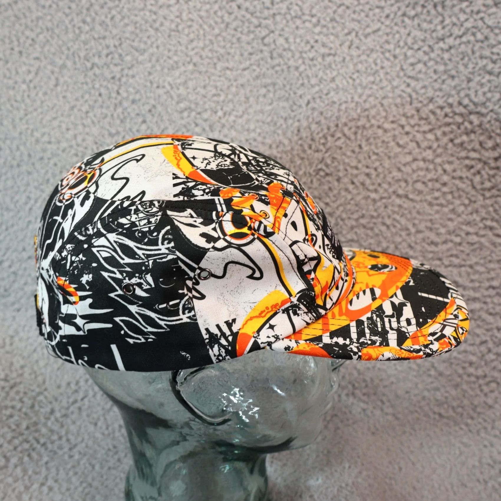 Vintage Cheetos x No Pattern Studio The Quiet Life Nylon Strapback 5 Panel Hat Size ONE SIZE - 6 Thumbnail