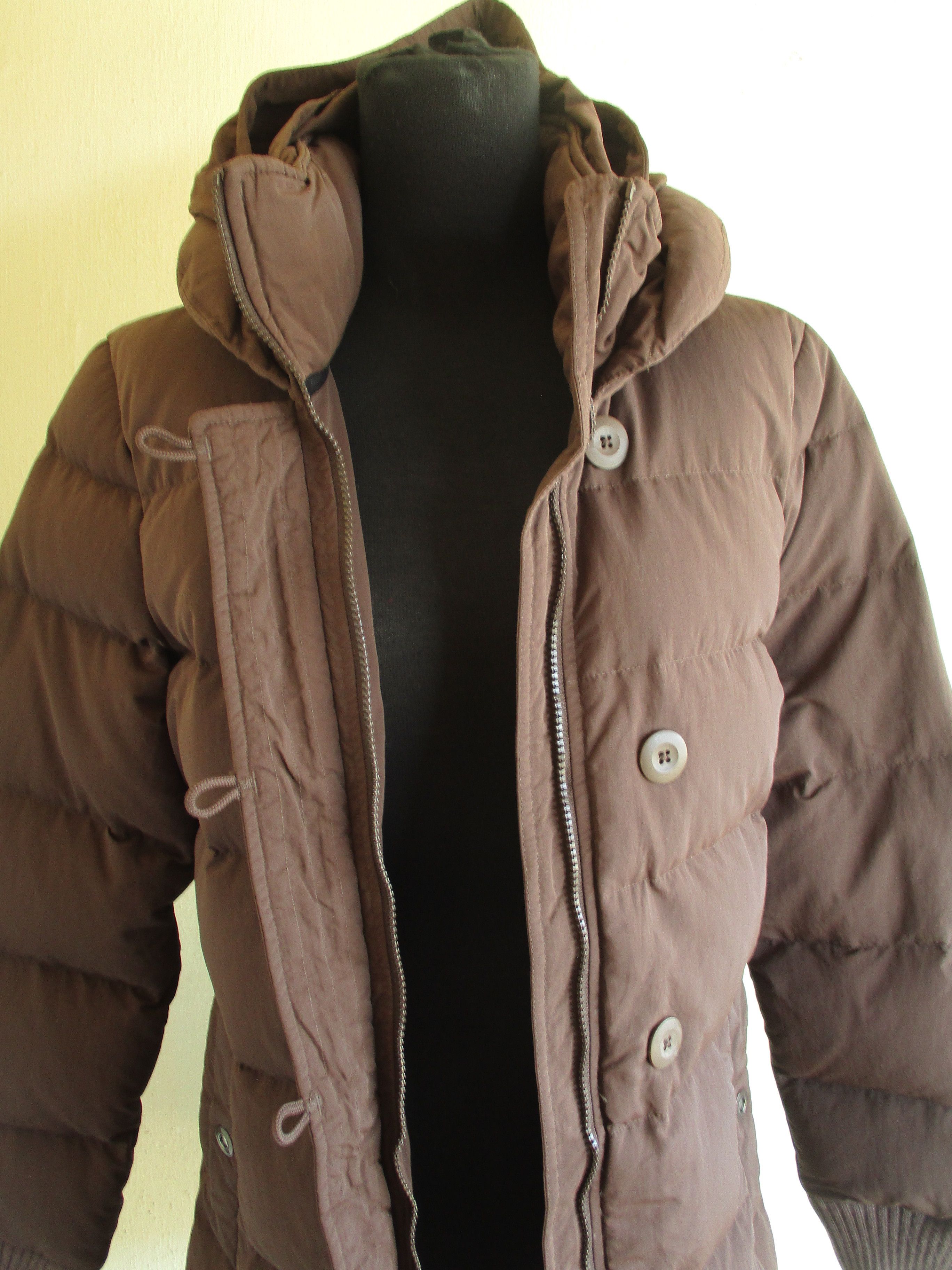 Nike Nylon 550 Hoodie Down Parka Puffer Size L / US 10 / IT 46 - 6 Thumbnail