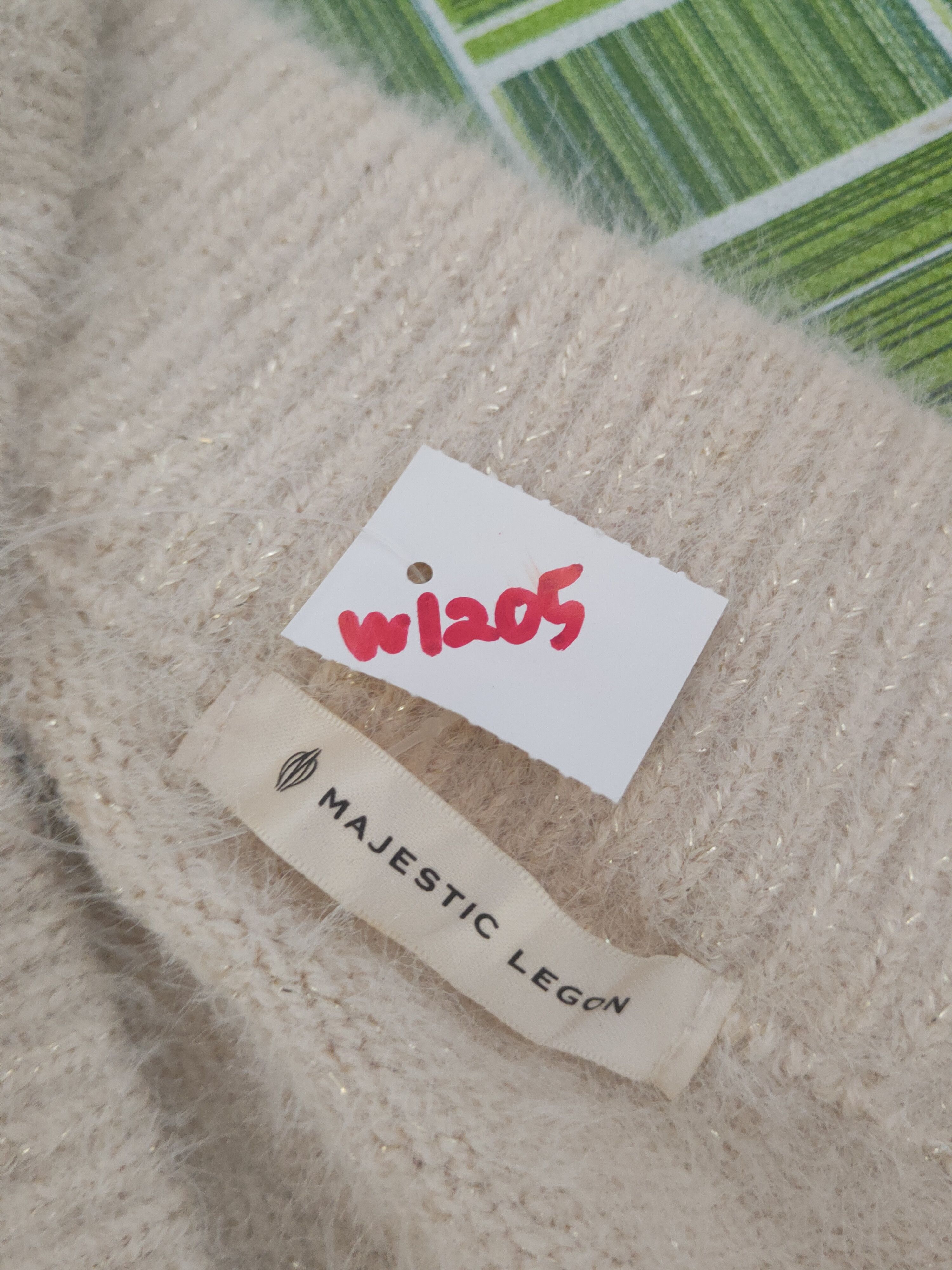 Japanese Brand Majestic Legon Pink Shag Shaggy Fur Mohair Knitwear #W1205 Size S / US 4 / IT 40 - 12 Thumbnail