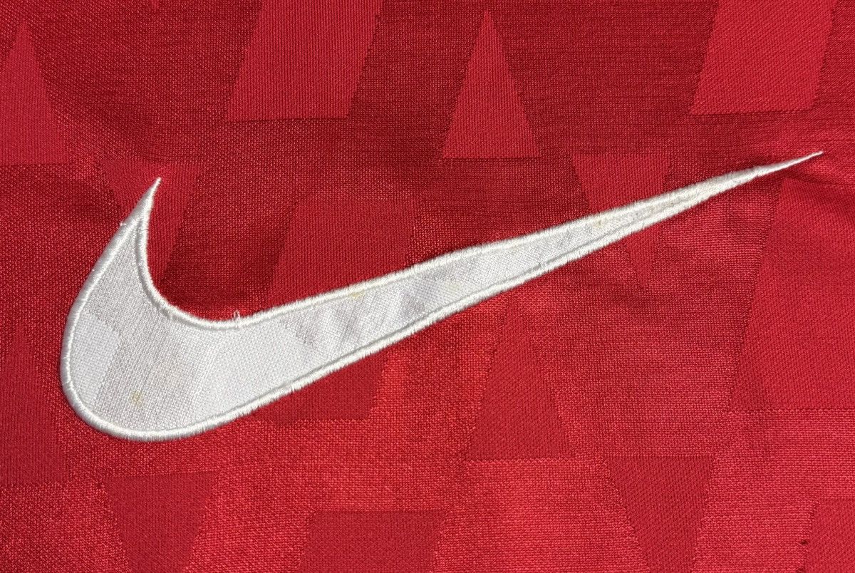 Nike 1990s Nike Premier Vintage Big Logo Shirt Jersey Size US S / EU 44-46 / 1 - 6 Thumbnail