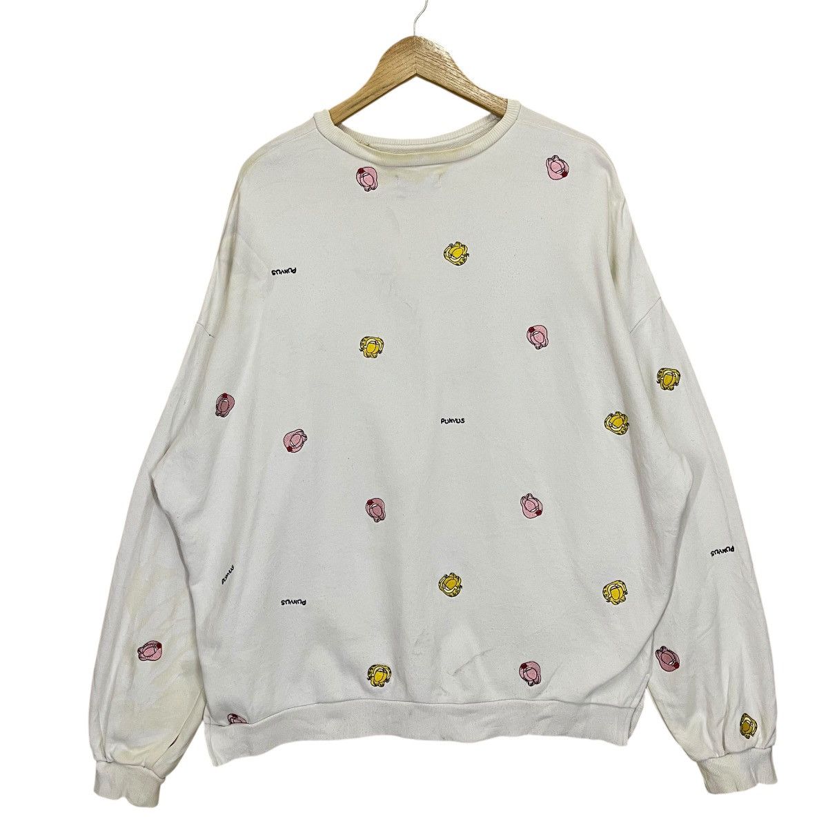 Japanese Brand Vintage Punyus Art Crewneck Sweatshirt Size US XL / EU 56 / 4 - 8 Thumbnail