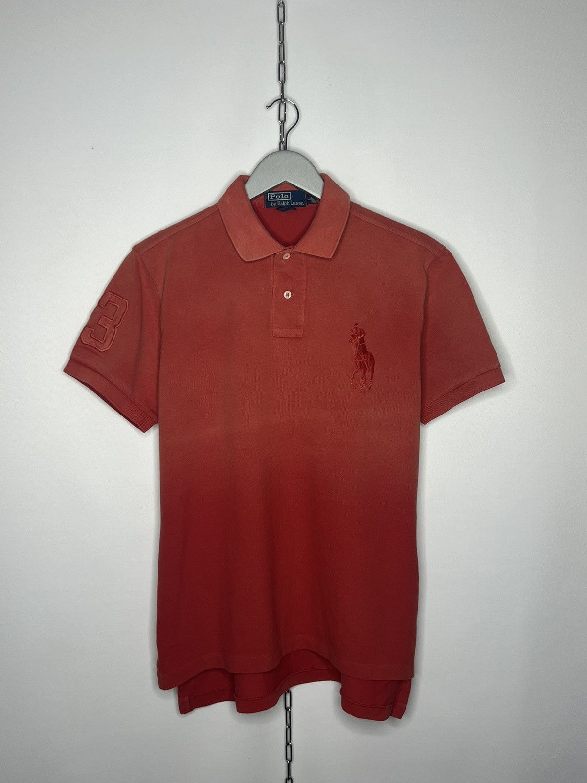 Other 🔥Vintage Polo Ralph Lauren Faded Big Pony #3 Polo Shirt🔥 Size US L / EU 52-54 / 3 - 1 Thumbnail