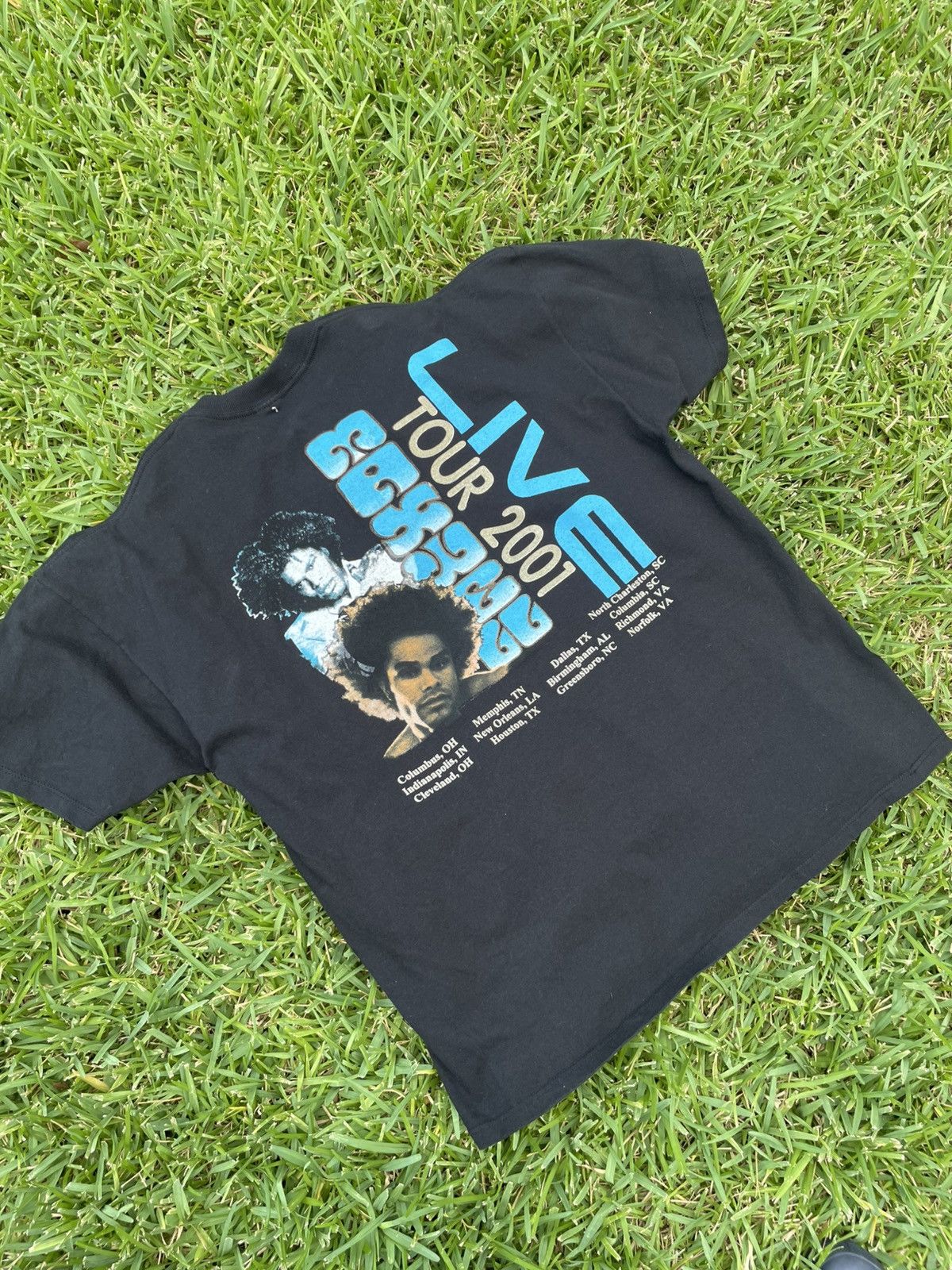Vintage Super Rare Vintage Grail Maxwell 2001 Tour Rap/R&B Tee XL Size US L / EU 52-54 / 3 - 4 Thumbnail