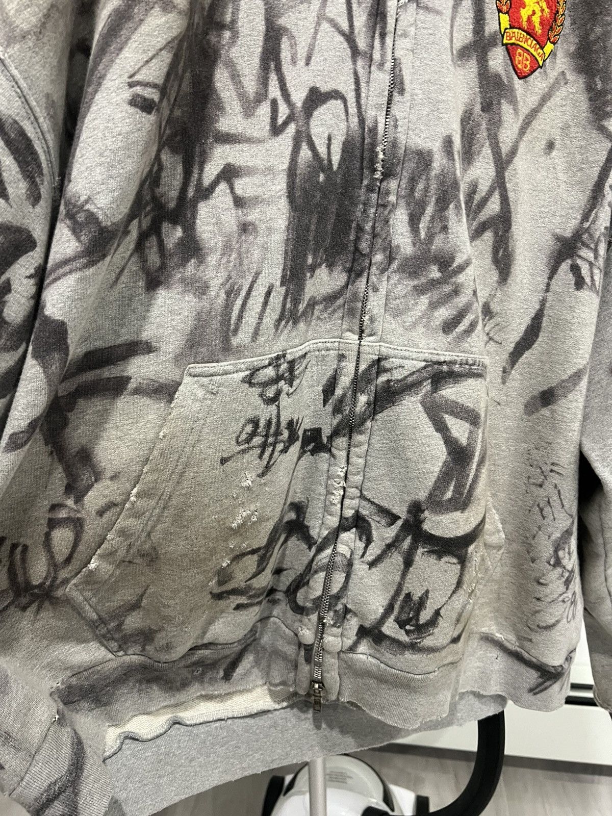 Balenciaga Balenciaga Skater Hoodie Size US L / EU 52-54 / 3 - 10 Thumbnail