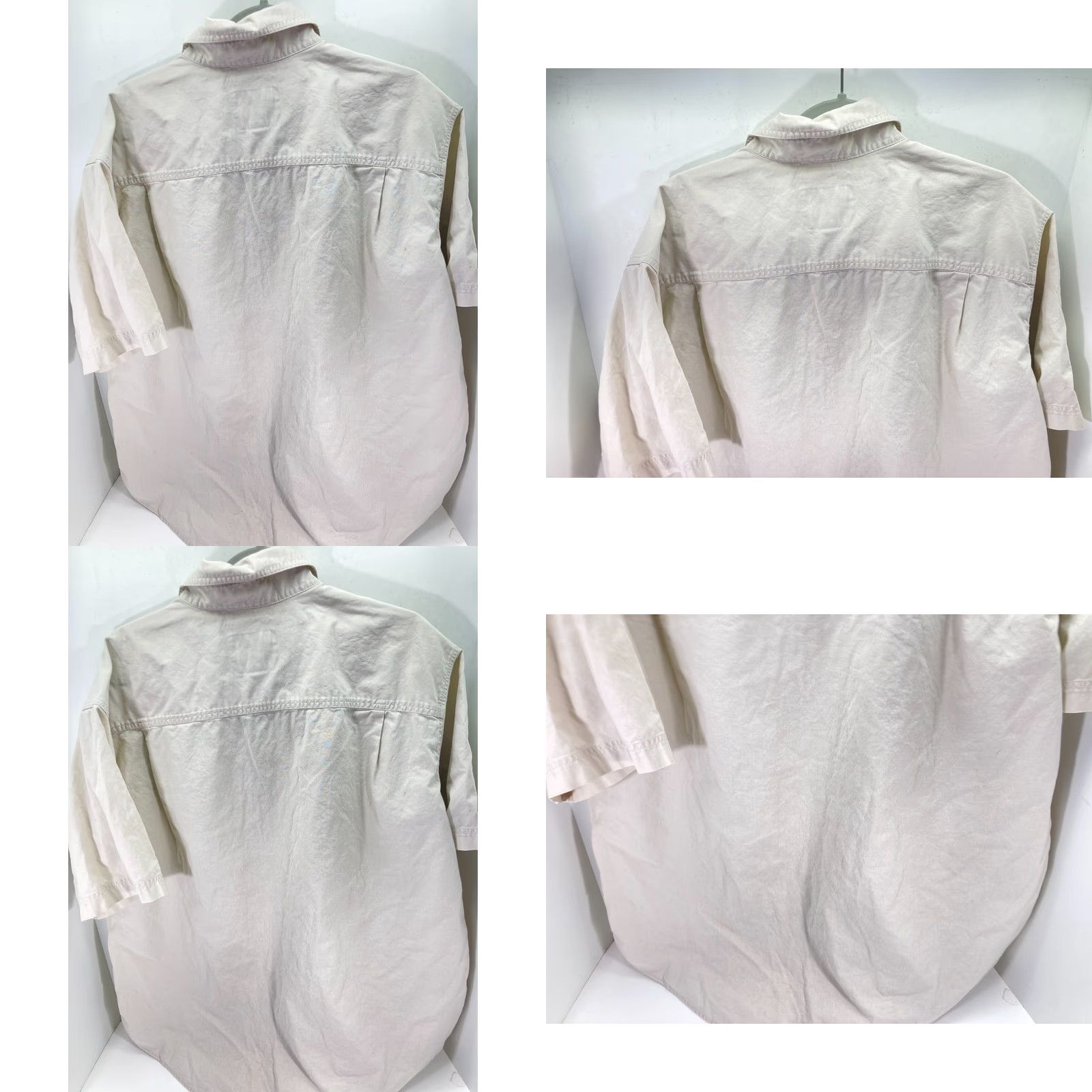 Vintage Woolrich Joshua Creek Ranch Shirt Men 2XL Beige Button-Up Embroidered Bird Logo Size US XXL / EU 58 / 5 - 8 Thumbnail