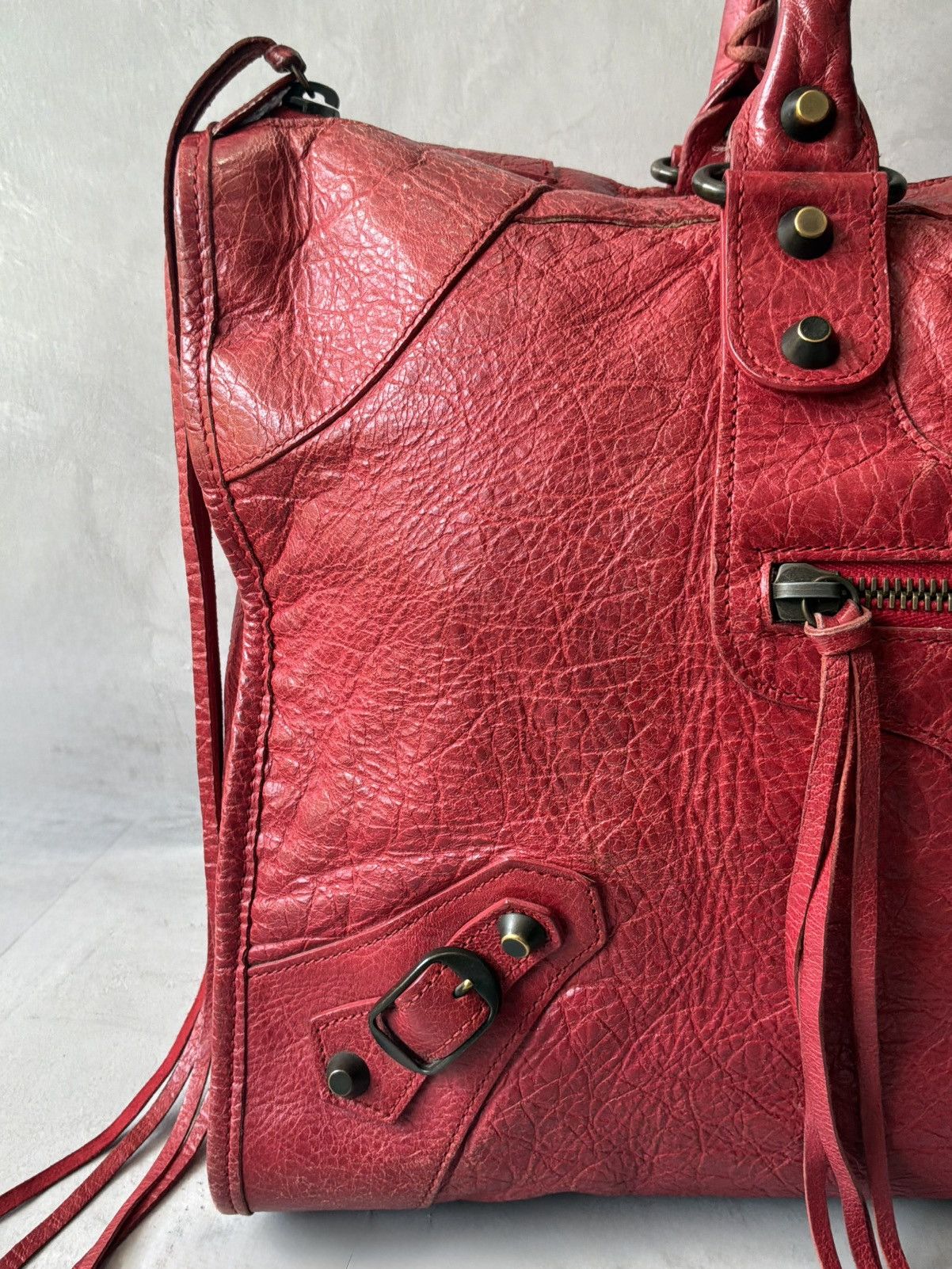 Balenciaga Balenciaga - City ‘Work’ Lambskin Bag Size ONE SIZE - 8 Thumbnail