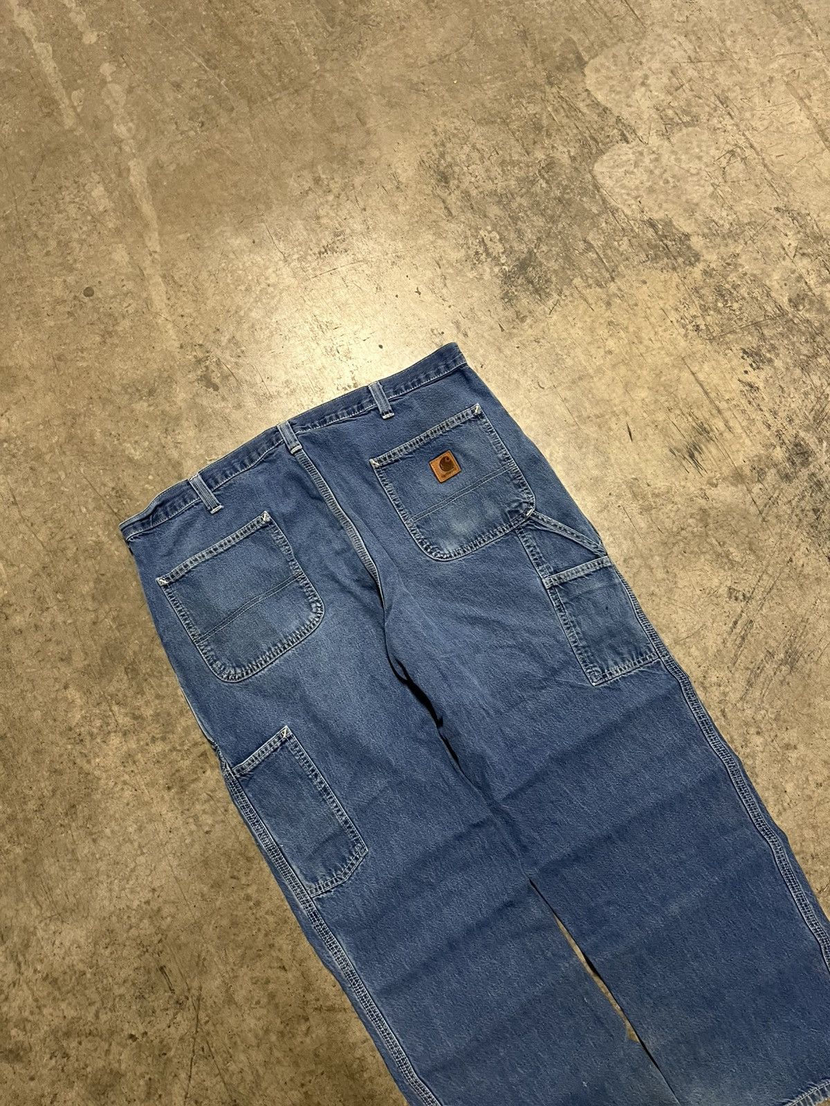 Carhartt × Vintage Carhartt baggy cargo pants skater hype rare workwear Size US 38 / EU 54 - 4 Thumbnail