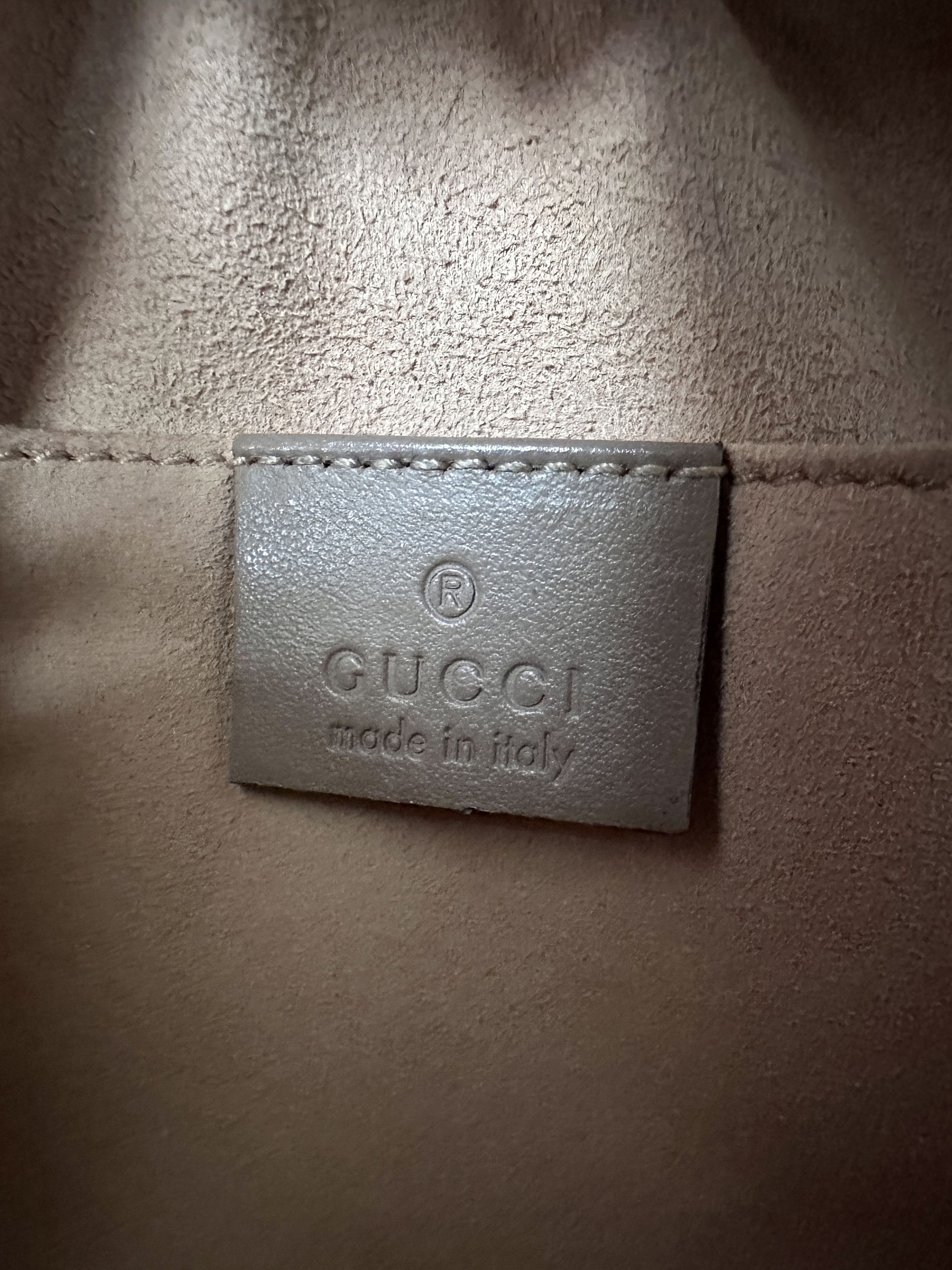 Gucci Gucci GG Marmont Mini Shoulder Bag Dusty Pink Size ONE SIZE - 8 Thumbnail