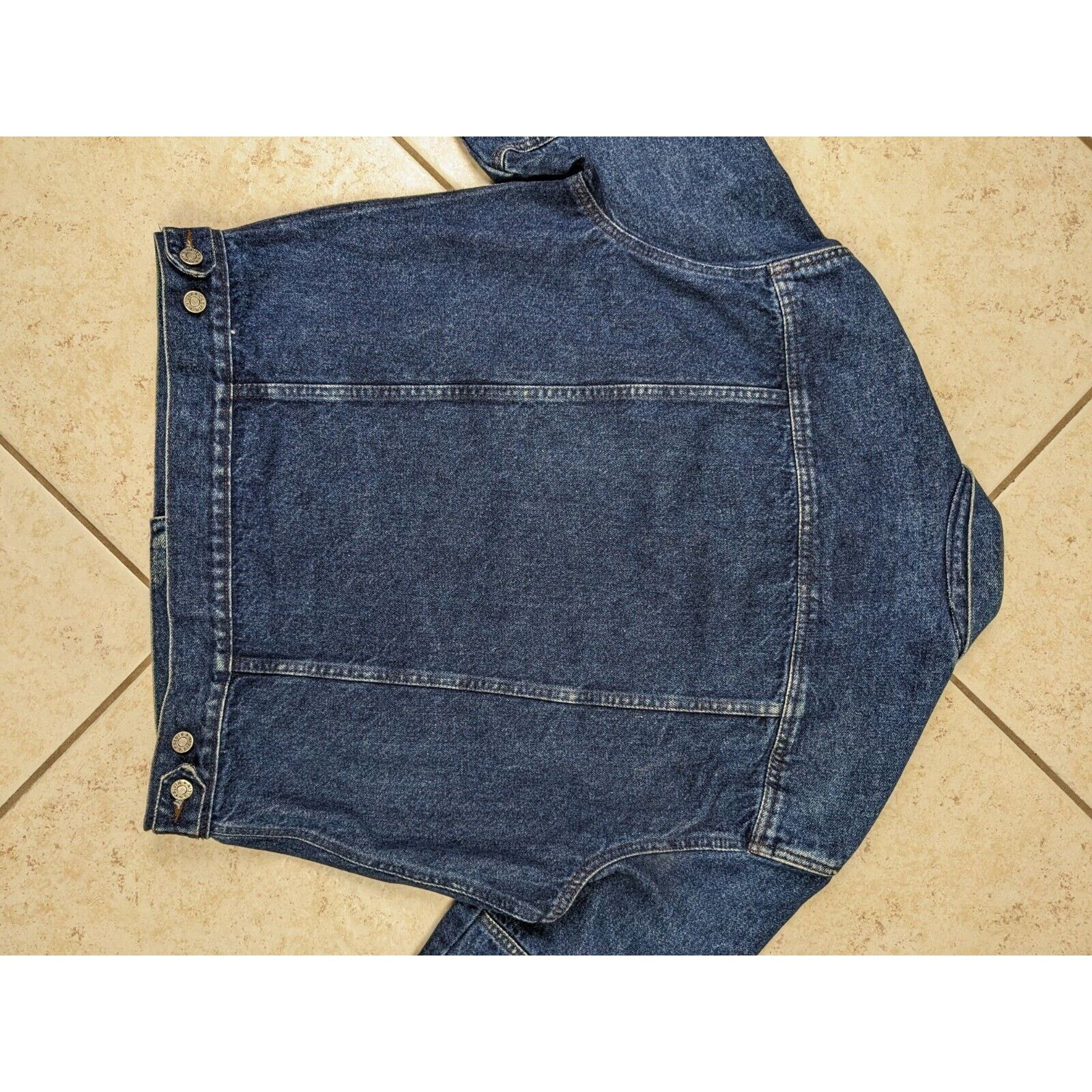 Calvin Klein Vtg Calvin Klein Men's L Denim Jeans Trucker Coat Jacket Size US L / EU 52-54 / 3 - 10 Thumbnail