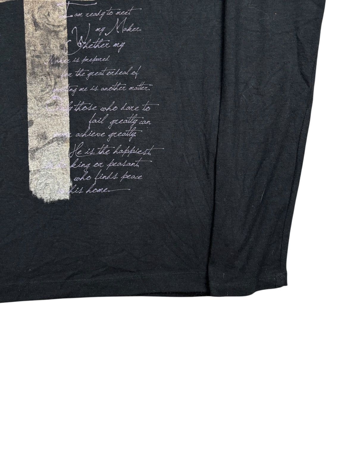 KMRii 2000s Hideways Nicole - Vkei Style Cross Poem Vneck LS Size US M / EU 48-50 / 2 - 4 Thumbnail