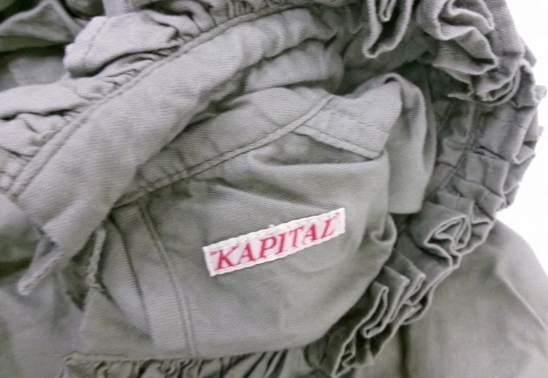 Kapital Kapital Wooden ear small stand-up collar layered shirt Size US XS / EU 42 / 0 - 5 Thumbnail