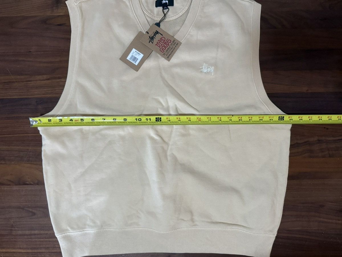 Stussy STÜSSY Stussy Embroidered Script Logo Cotton Vest Size XL Size US XL / EU 56 / 4 - 6 Thumbnail