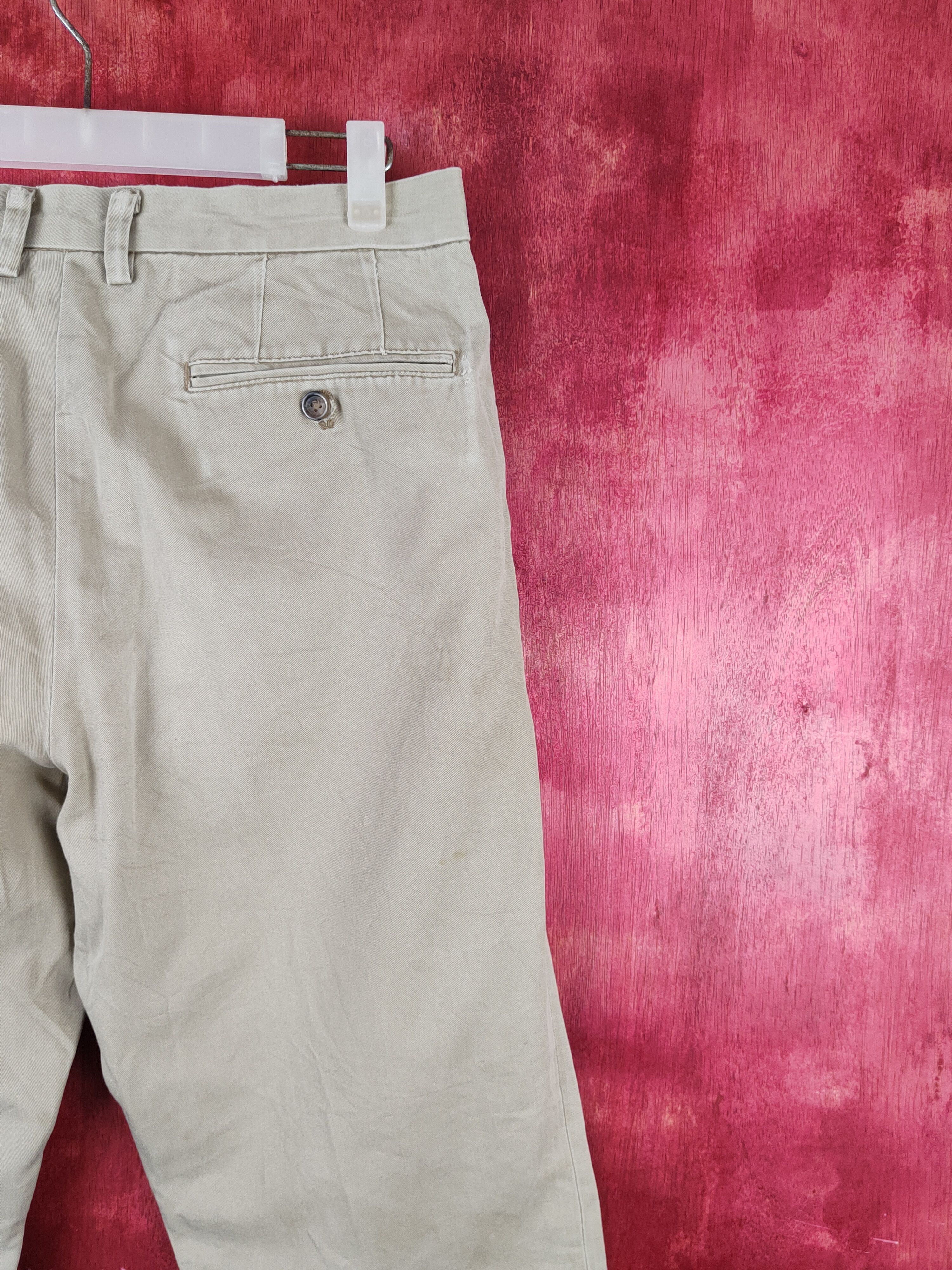 Japanese Brand Topvalu Beige Multipocket Casual Pants #S1825 Size US 30 / EU 46 - 10 Thumbnail
