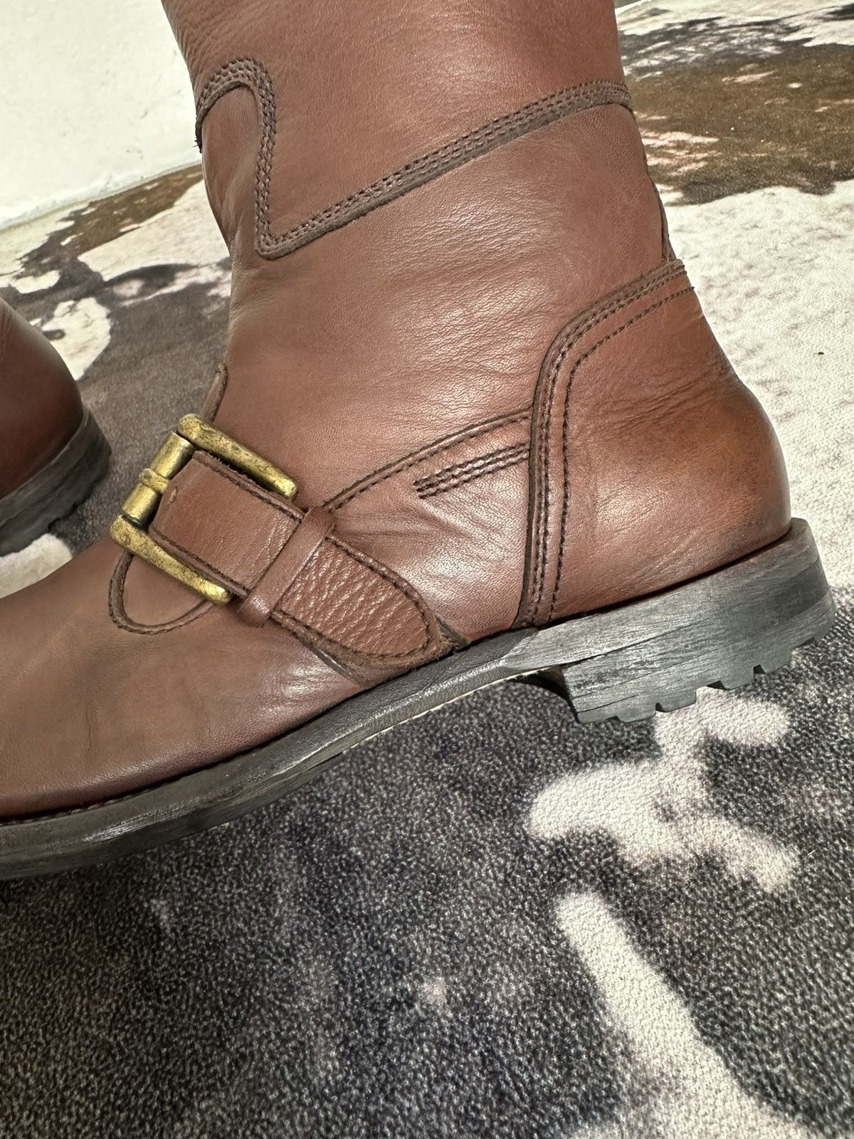 Alfredo Bannister Archive Alfredo Bannister engineer leather boot Size US 8 / EU 41 - 11 Thumbnail