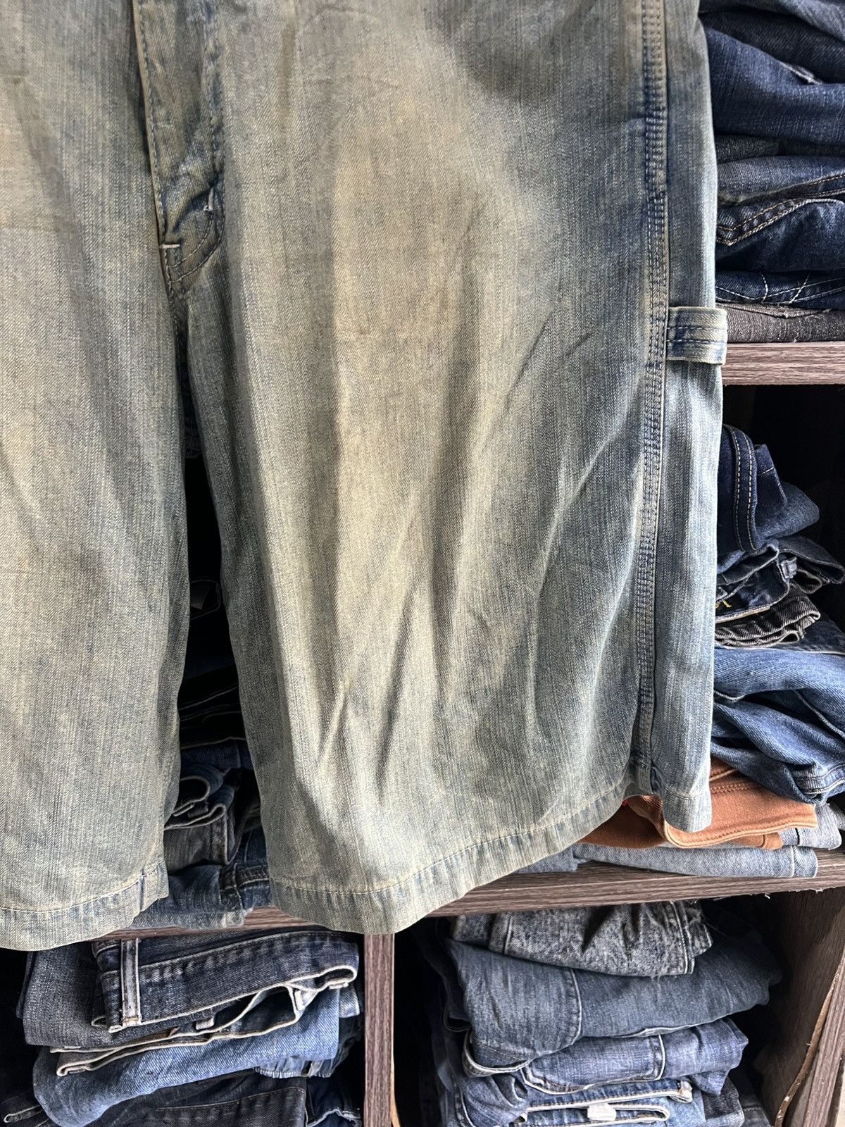Edwin 🔥Vintage Edwin Carpenter Cropped Denim Size US 34 / EU 50 - 6 Thumbnail