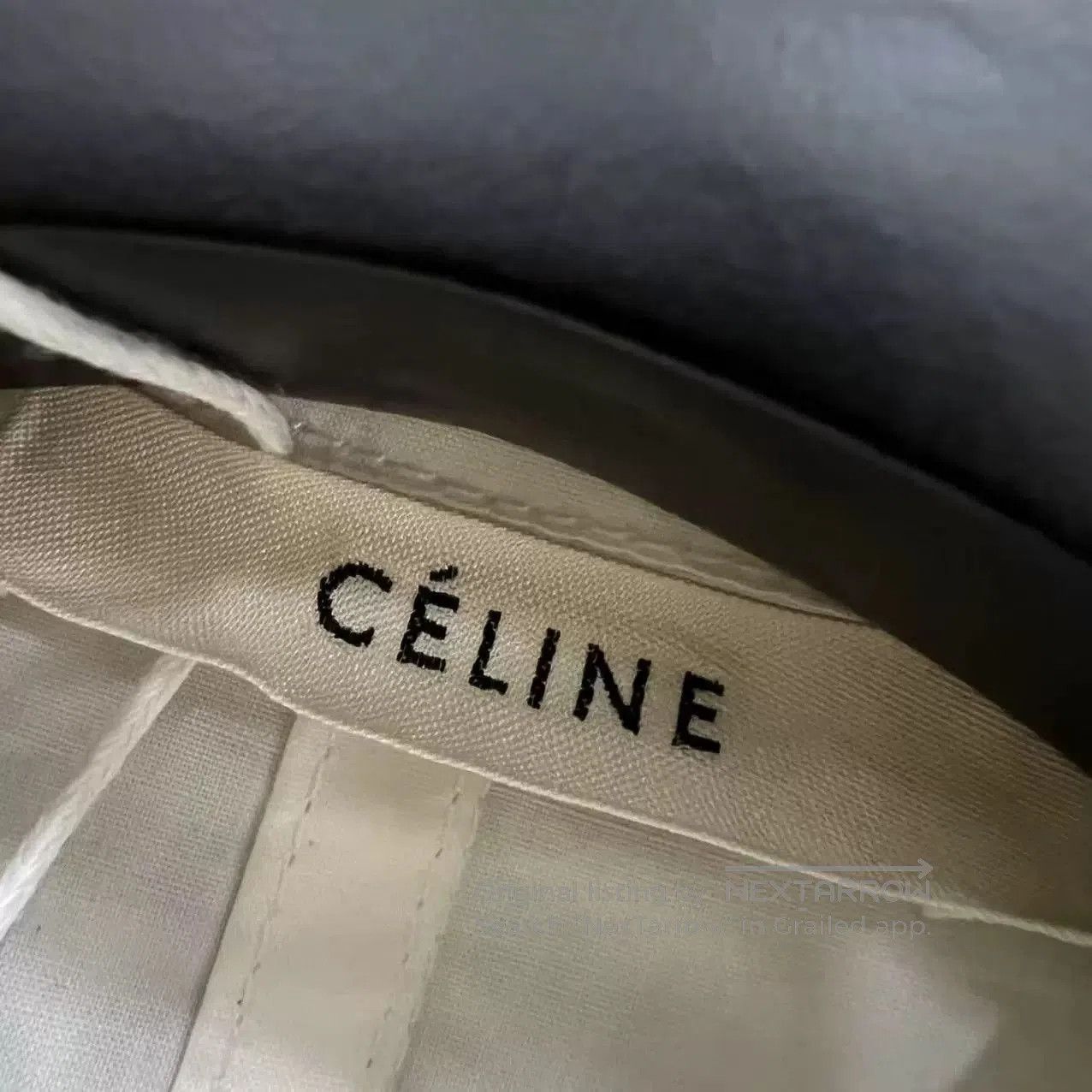 Celine CELINE White Short-Sleeve Shirt. Size XXS / US 00 / IT 34 - 3 Thumbnail