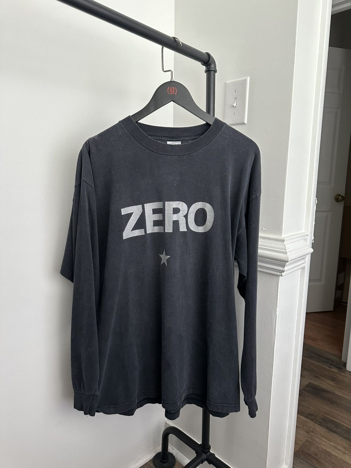 Vintage 1990s Vintage Smashing Pumpkins Zero Long Sleeve Size US XL / EU 56 / 4 - 1 Thumbnail