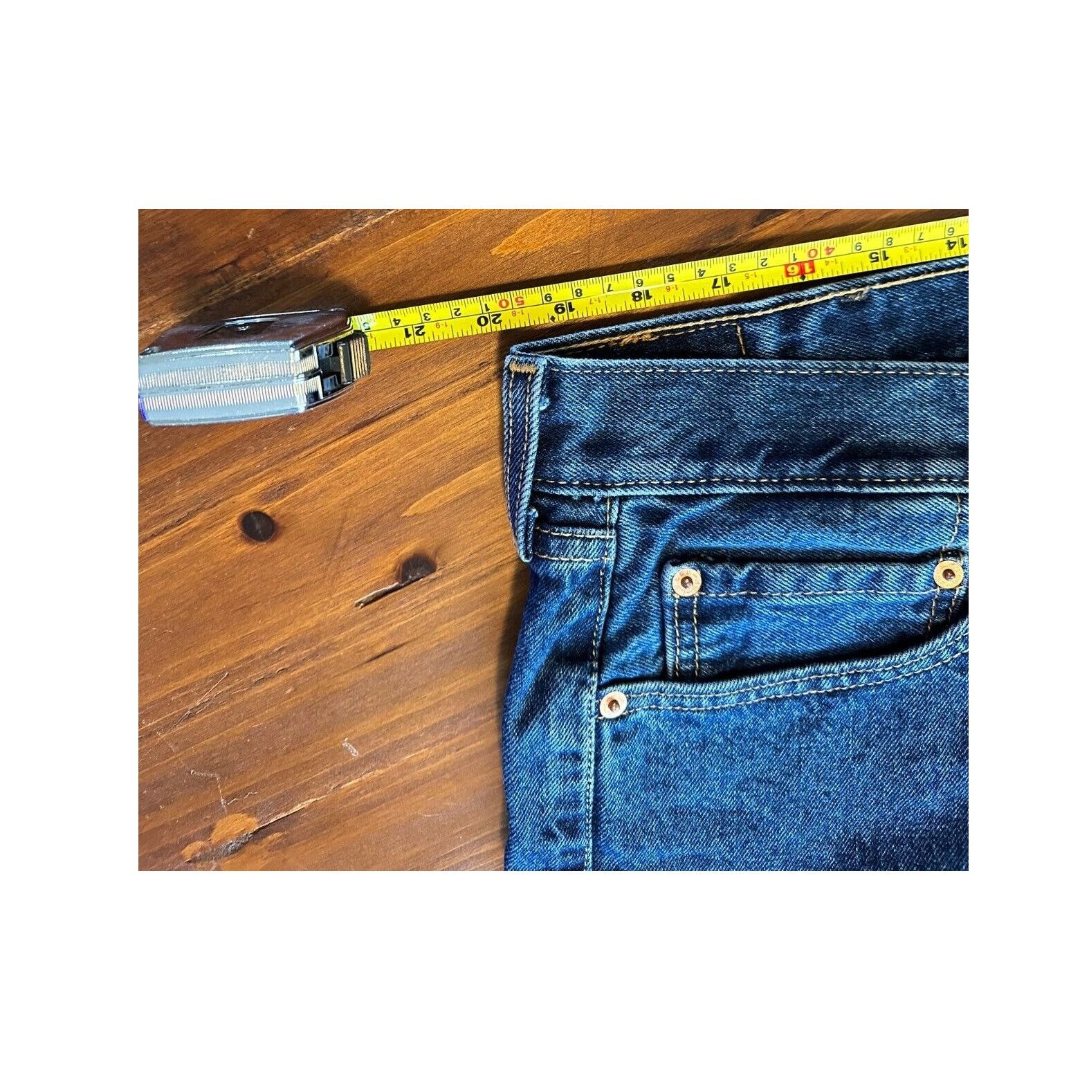 Levi's Levis 505 Classic Straight Leg Fit 40x30 Dark Blue Wash Size US 40 / EU 56 - 13 Thumbnail