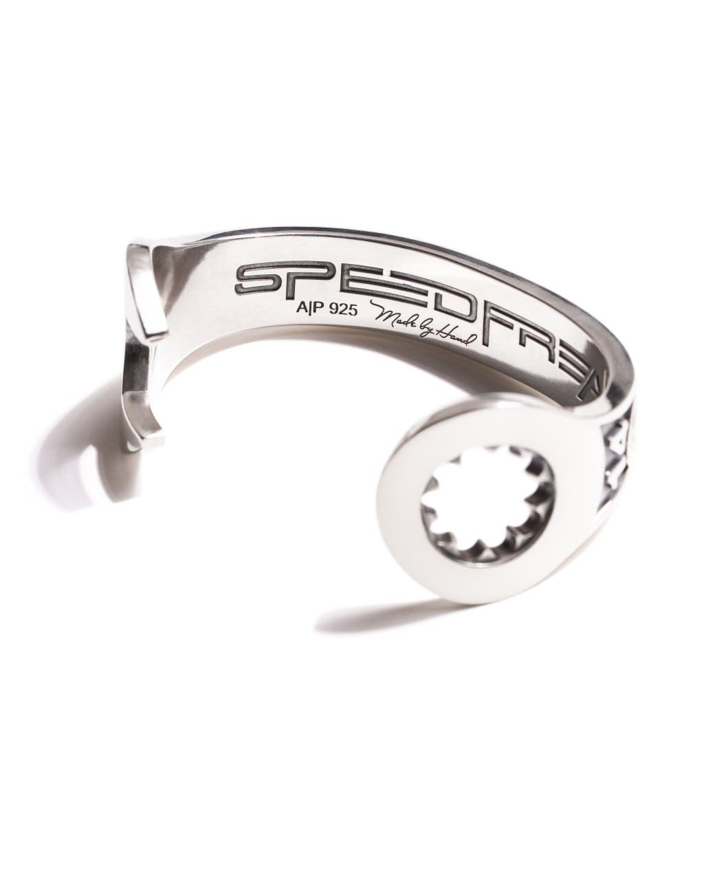 Other SPEEDFREAK / Handcrafted silver cuff bracelet Size ONE SIZE - 1 Thumbnail