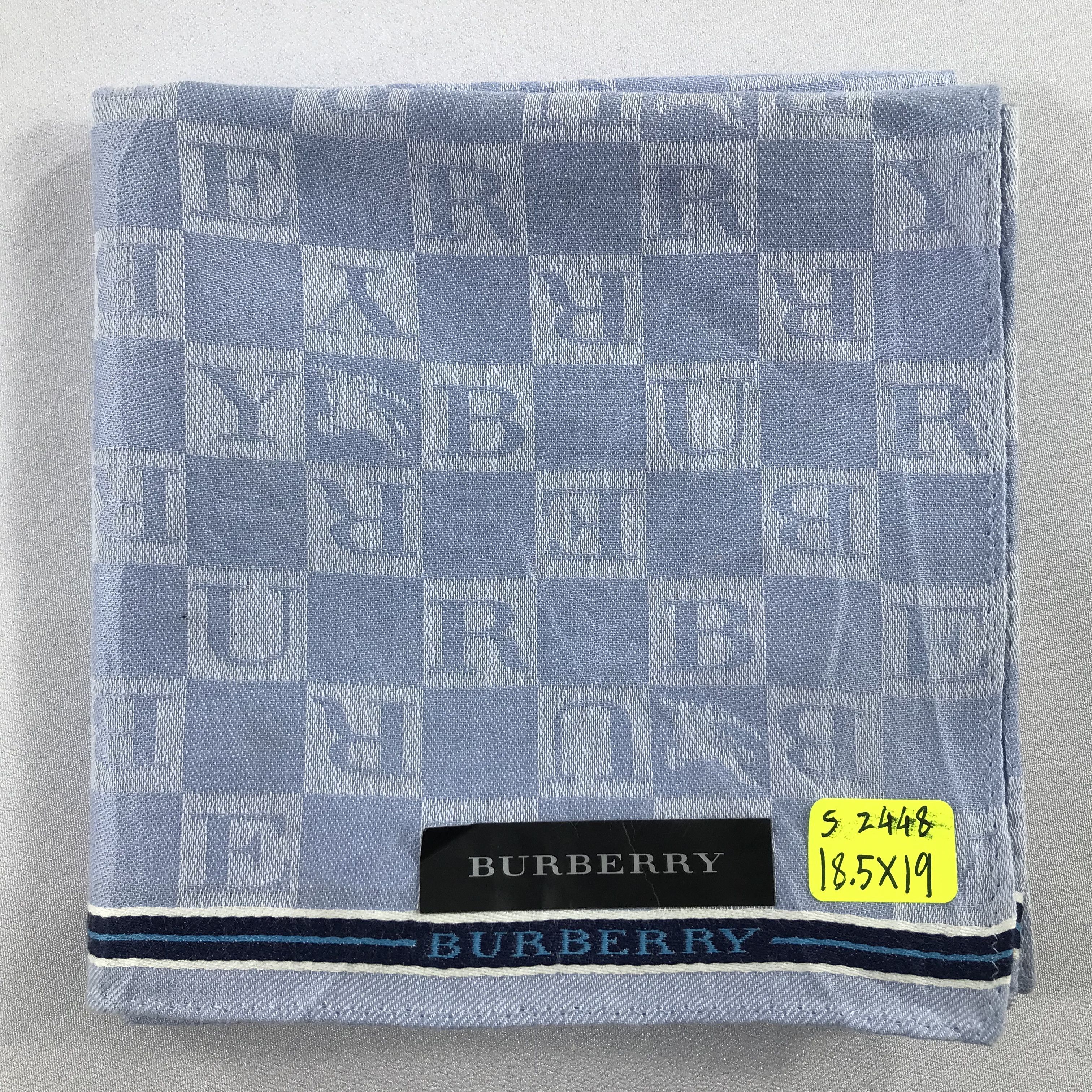 Burberry × Vintage Burberry Bandana / Handkerchief / Neckerchief - S2448 Size ONE SIZE - 5 Thumbnail
