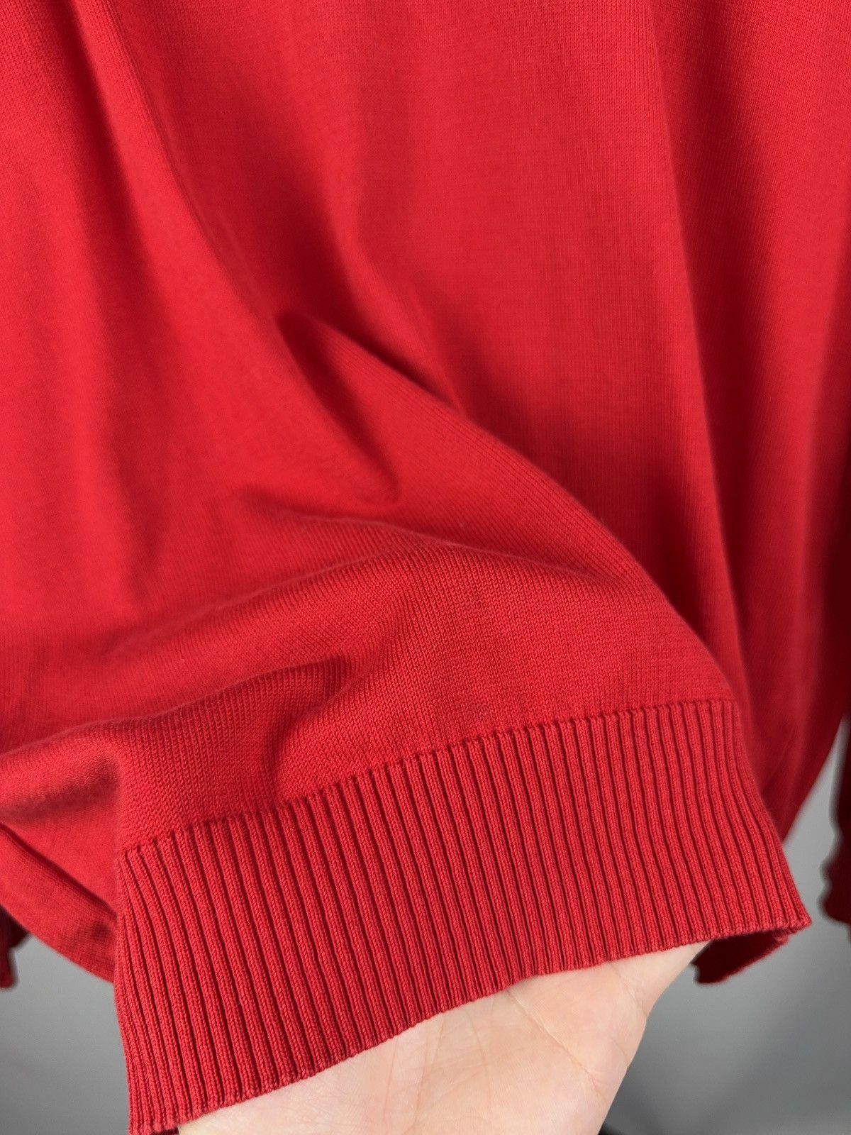 Paul & Shark × Vintage Paul & Shark Yachting Red Knit Sweater Logo Spellout Size L Size US L / EU 52-54 / 3 - 3 Thumbnail