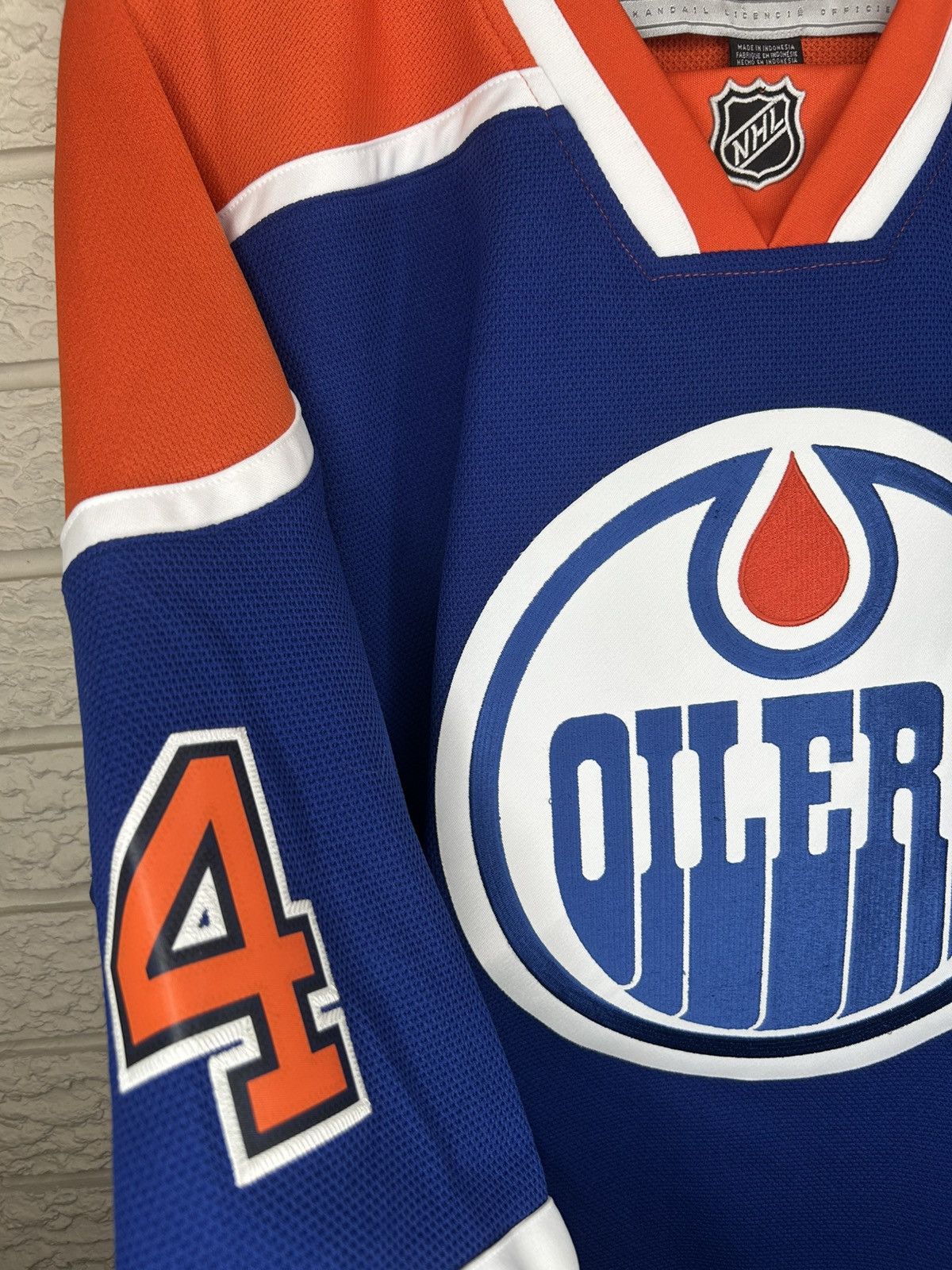Reebok Reebok Edmonton Oilers Taylor Hall NHL Jersey Size US XXL / EU 58 / 5 - 4 Thumbnail