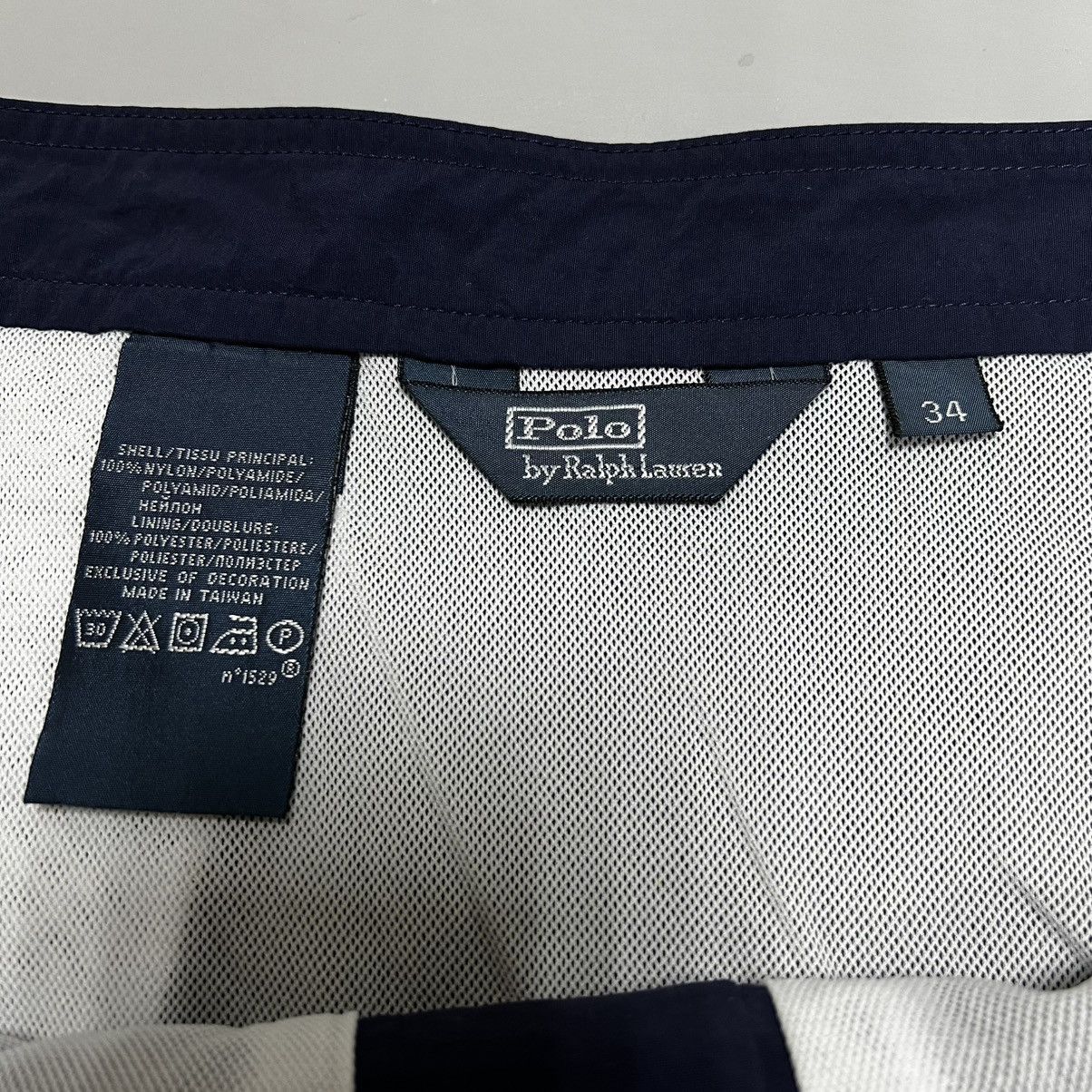 Polo Ralph Lauren × Ralph Lauren × Vintage Polo Ralph Lauren Vintage Nylon Shorts Navy Size US 34 / EU 50 - 13 Thumbnail